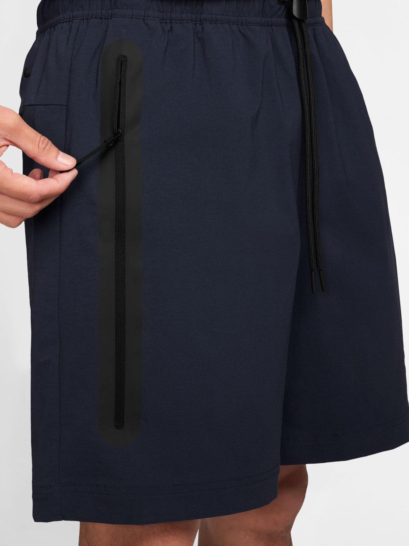 Image 4 of 6 of Nike Mens Dri-FIT Tech Woven Shorts - Navy