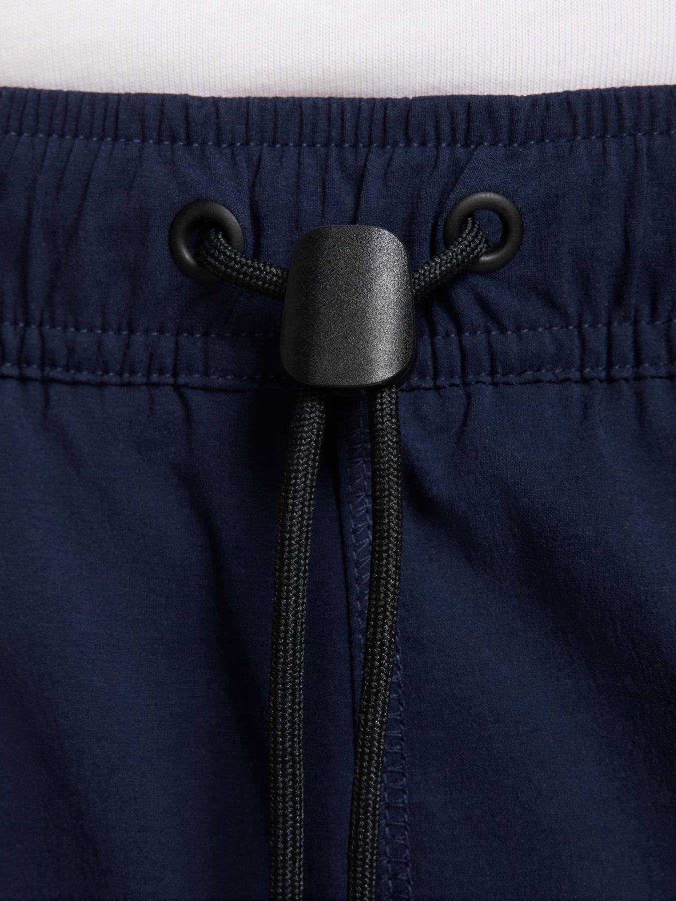 Image 5 of 6 of Nike Mens Dri-FIT Tech Woven Shorts - Navy