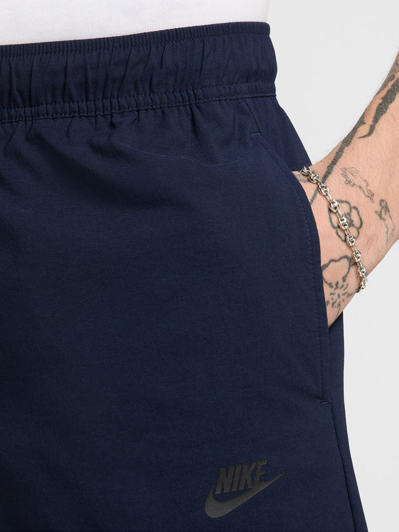 Image 6 of 6 of Nike Mens Dri-FIT Tech Woven Shorts - Navy