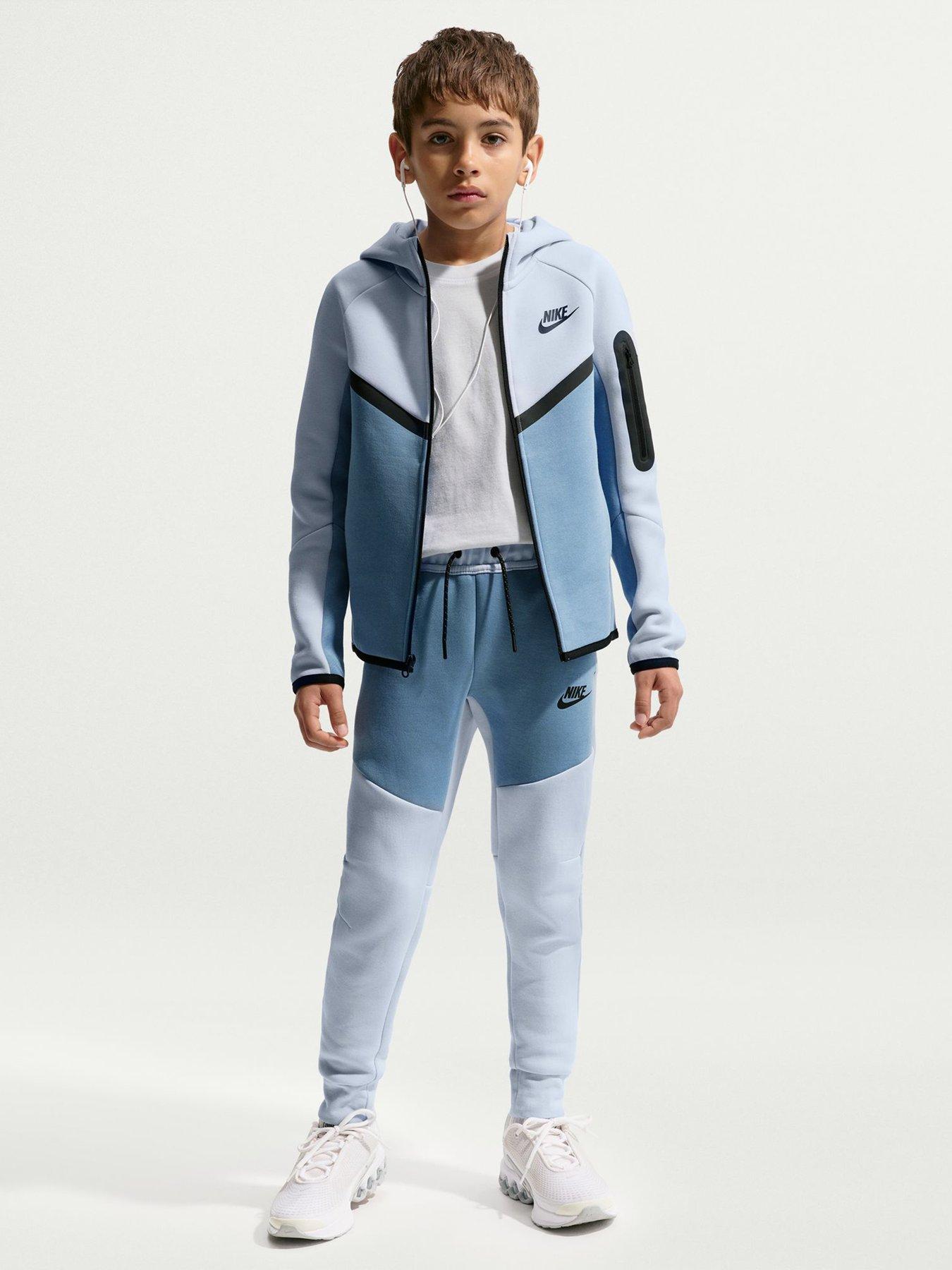 Nike Big Kids Tech Fleece Joggers - Blue
