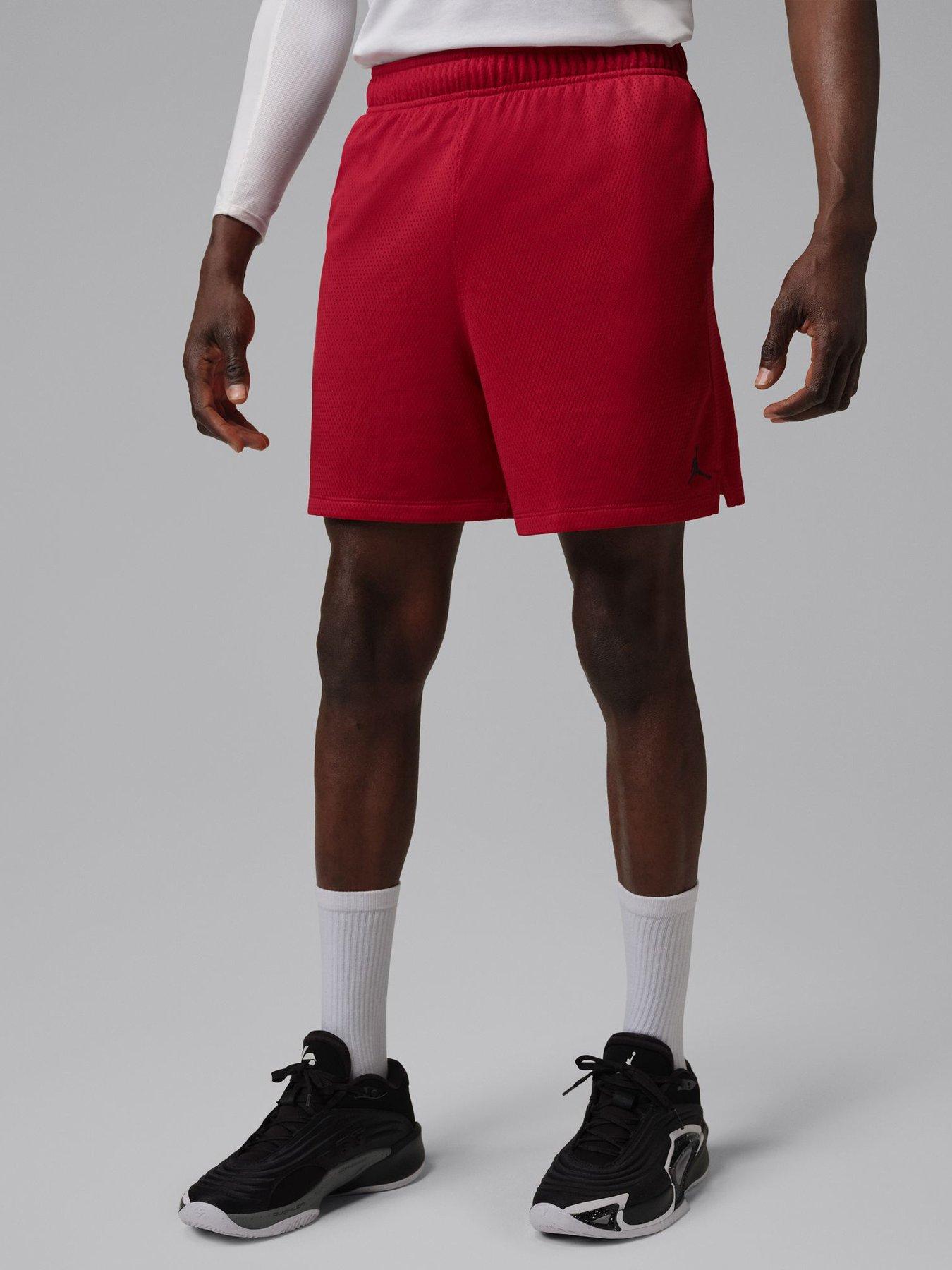 jordan-nike-mens-dri-fit-essential-shorts-redfront