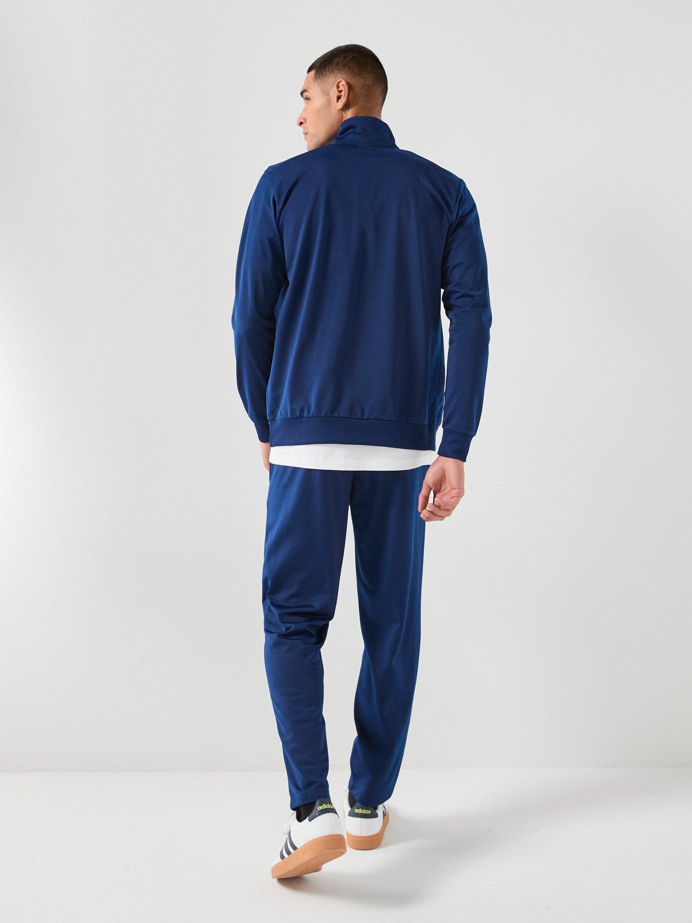 Image 2 of 6 of adidas Sportswear Men's Linear Tracksuit - Blue