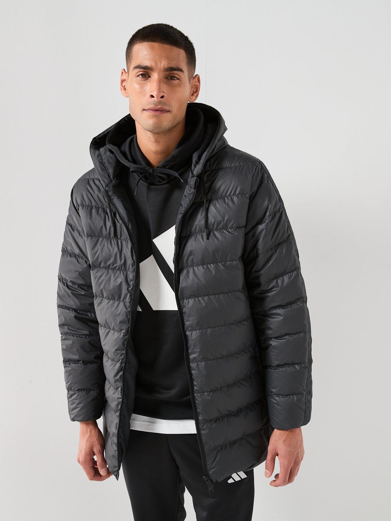 Image 5 of 5 of adidas Sportswear Men's Big Logo Hooded Tracksuits - Black