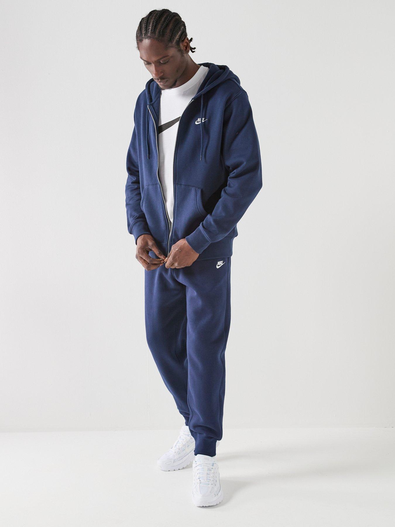 Image 5 of 7 of Nike Mens Club Joggers - Navy
