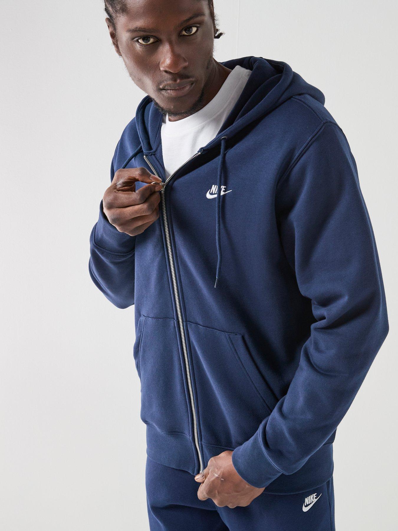 Image 6 of 7 of Nike Mens Club Joggers - Navy