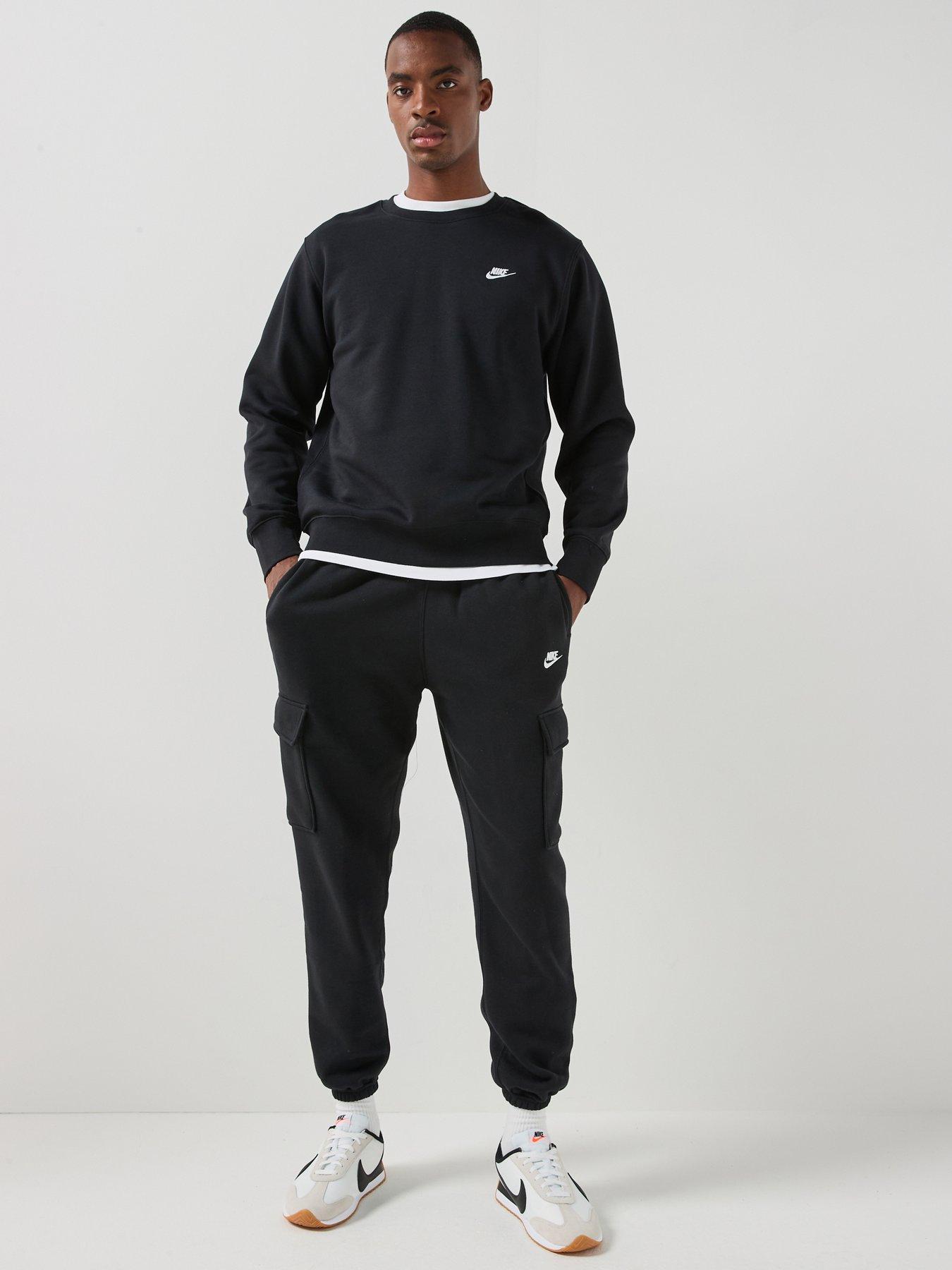 Nike Mens Club Cargo Pants - Black