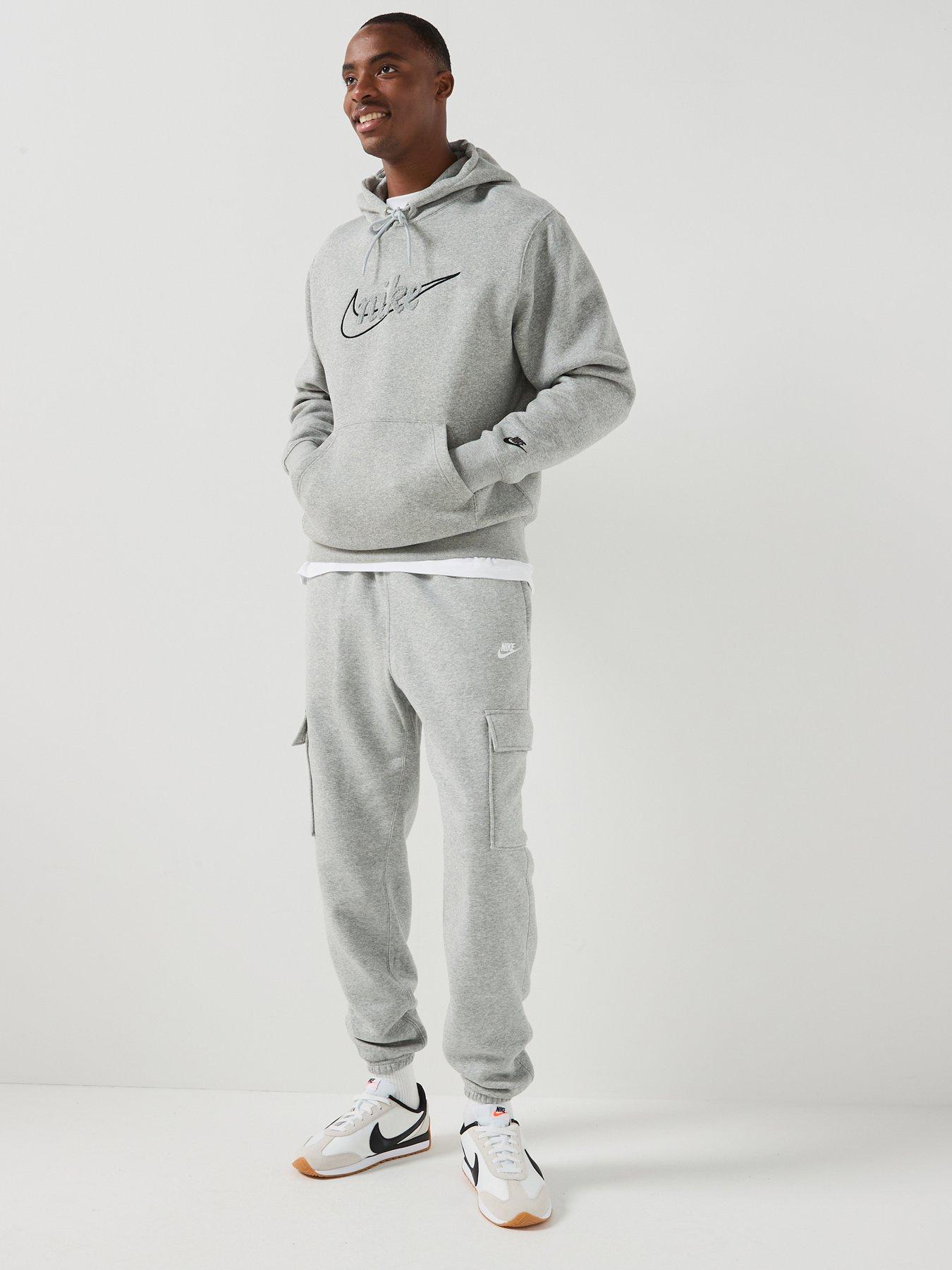 Nike Mens Club Cargo Pants - Grey