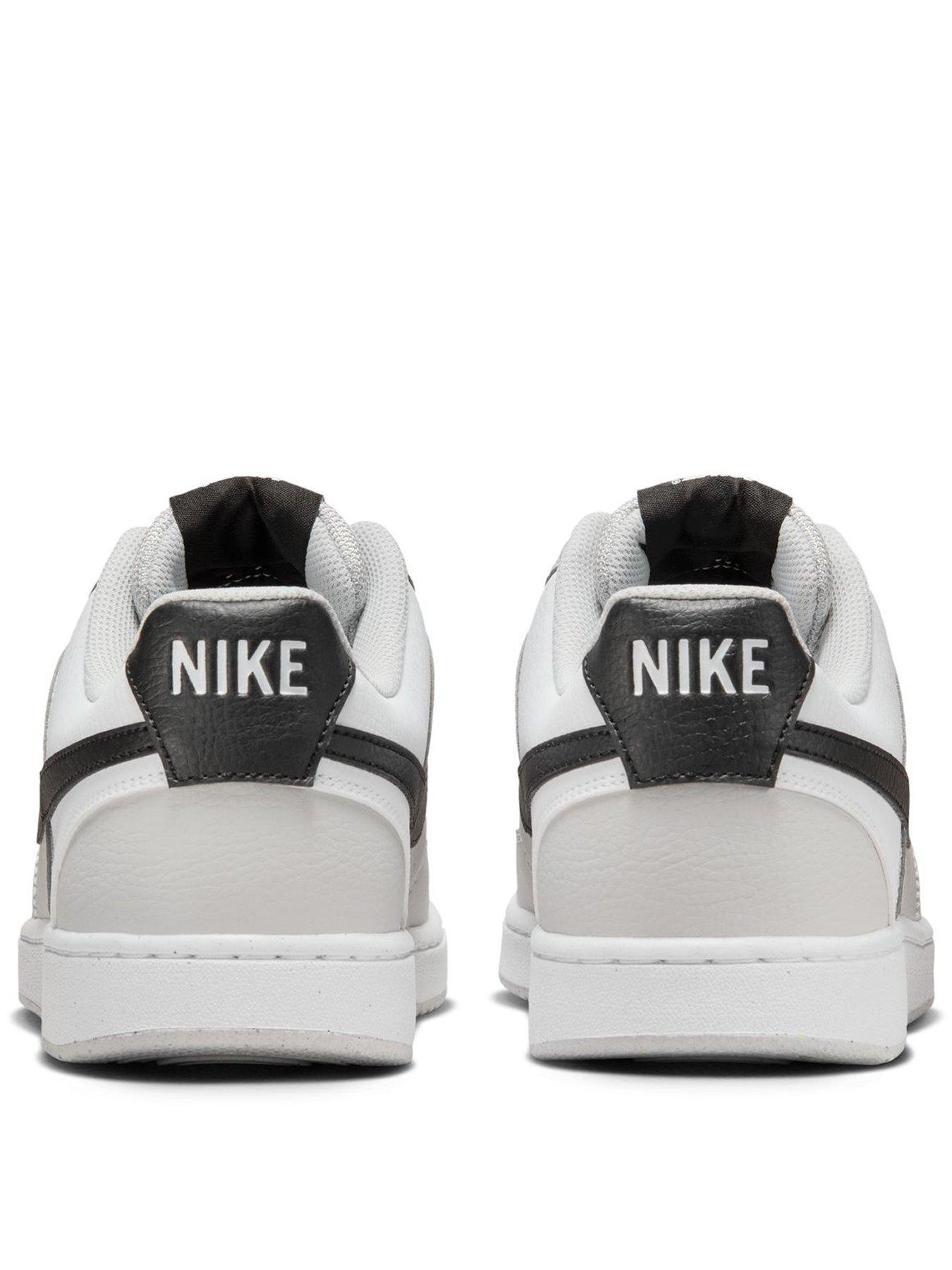 Image 3 of 7 of Nike Mens Court Vision Low Trainers - Black