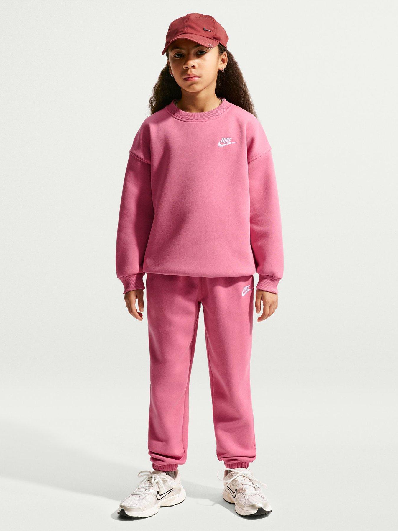 Nike Big Kids Sportswear Club Loose Pants - Pink