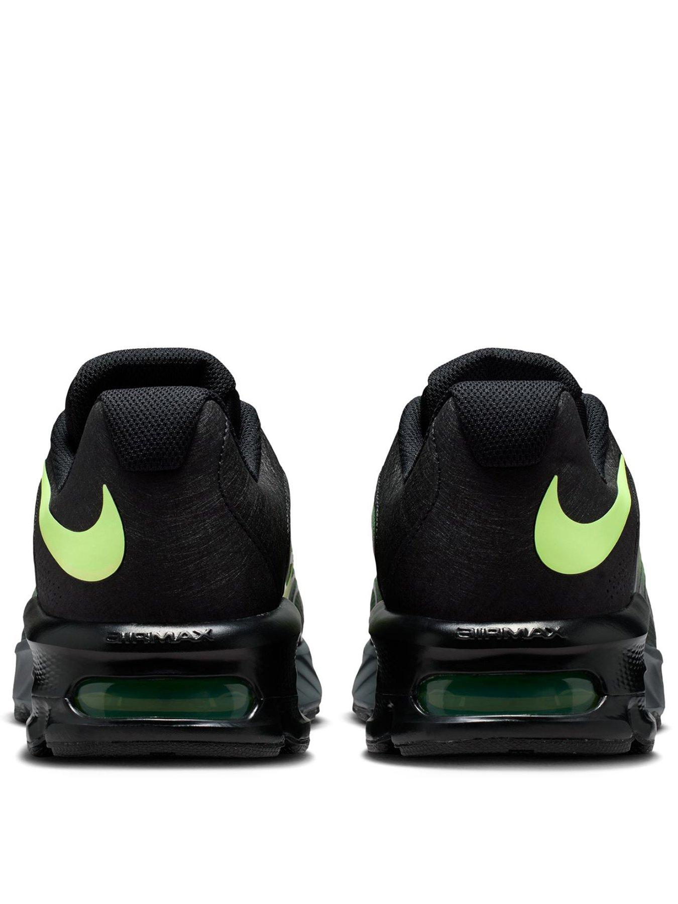 Image 3 of 7 of Nike Mens Nike Air Max Fire Trainers - Black/Green