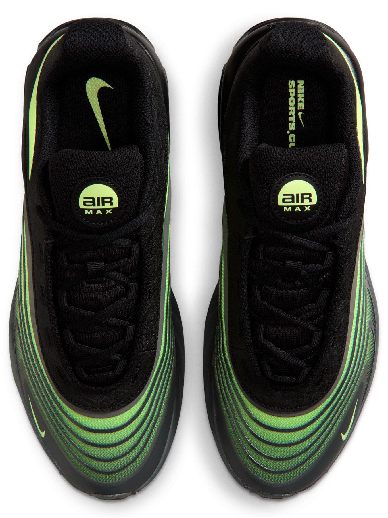 Image 4 of 7 of Nike Mens Nike Air Max Fire Trainers - Black/Green