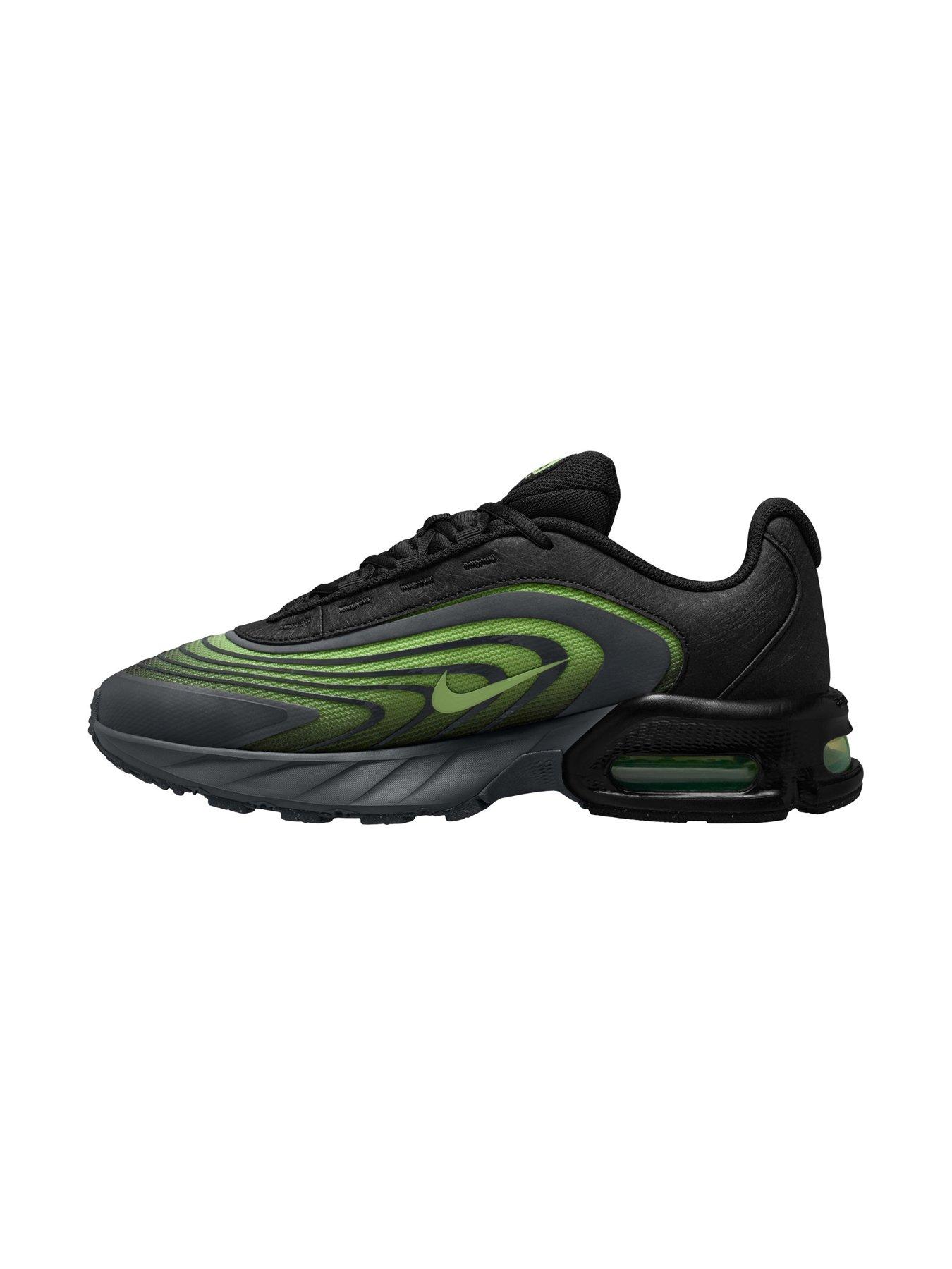 Image 7 of 7 of Nike Mens Nike Air Max Fire Trainers - Black/Green