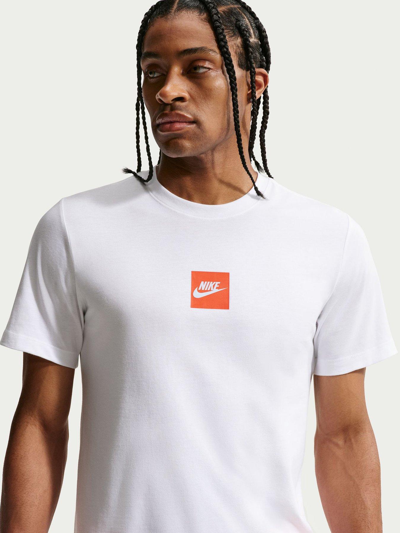 Nike Mens Sportswear Just Do It T-Shirt - White