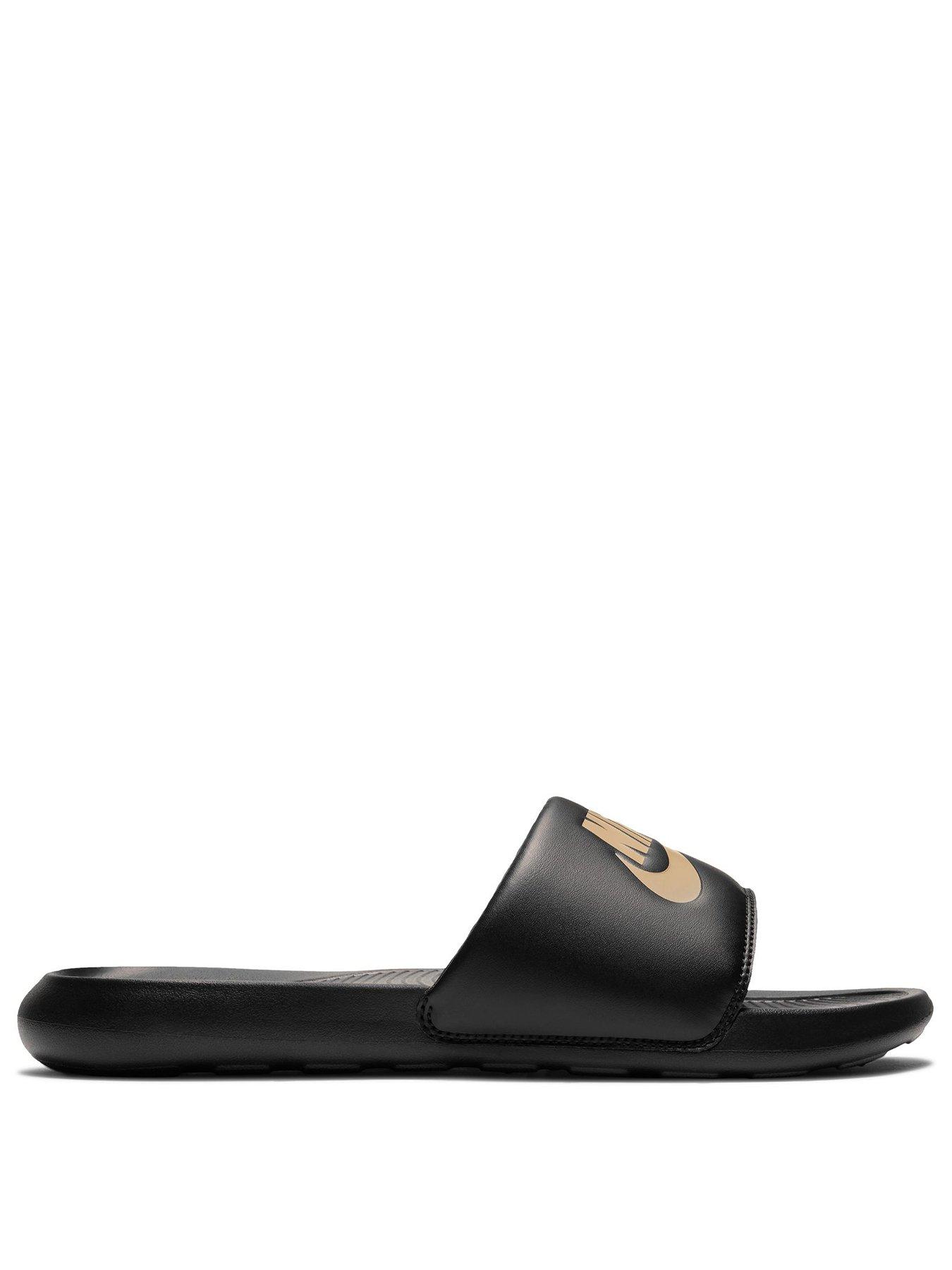 Image 2 of 5 of Nike Mens Victori One Slides - Black