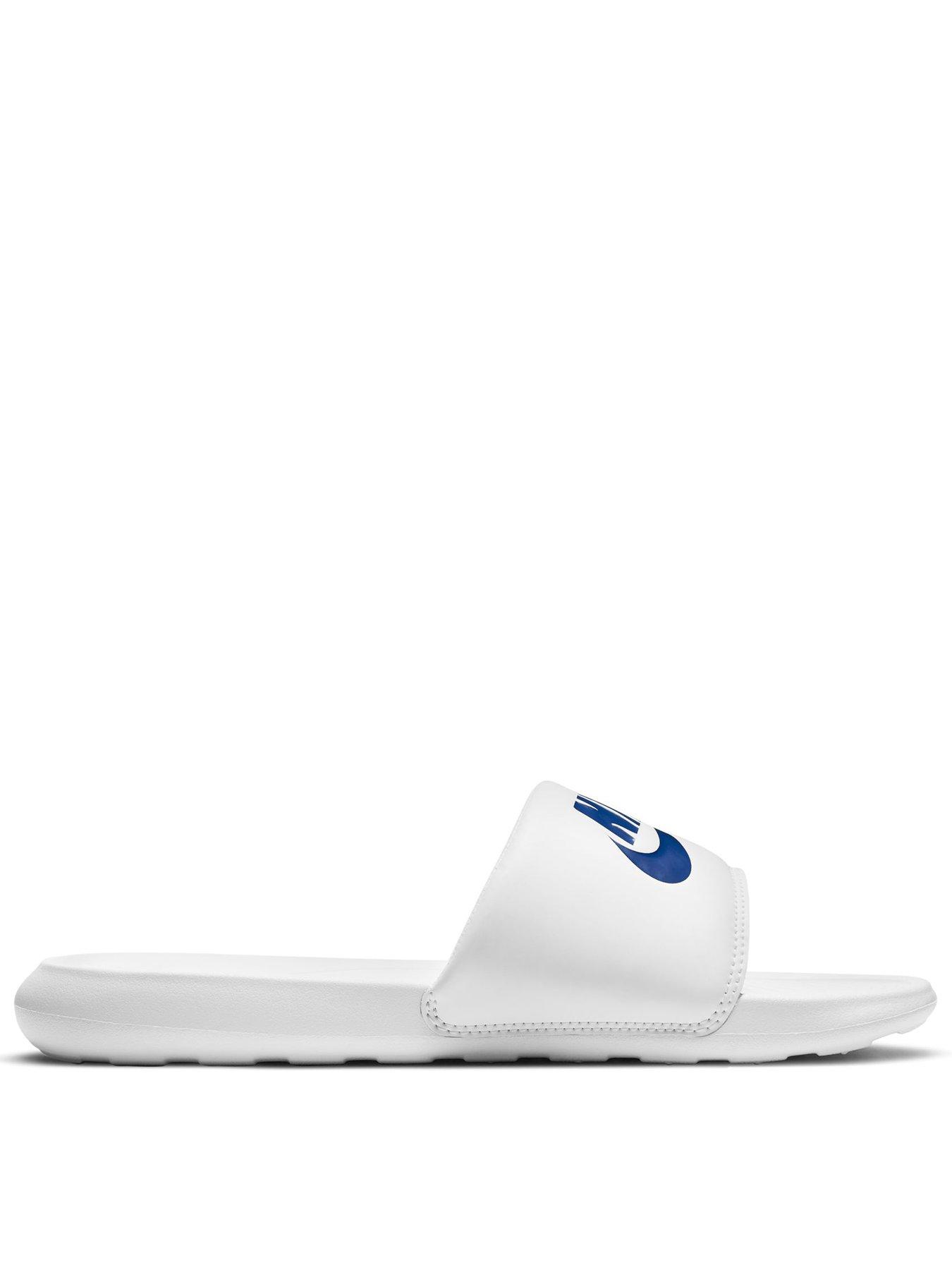 Image 1 of 5 of Nike Men's Victori One Slides - White