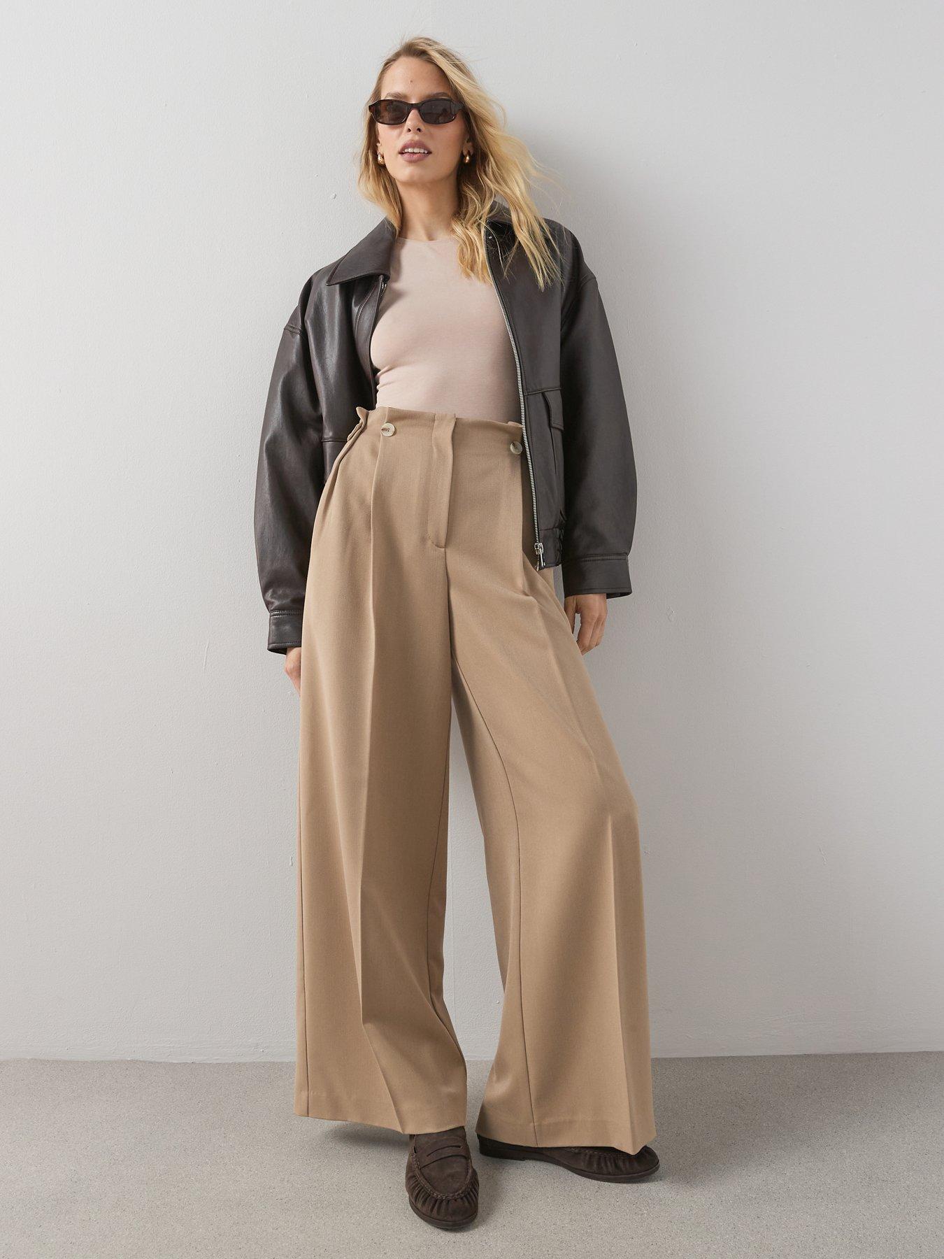the-very-collection-pleat-front-wide-trouser-beigeback