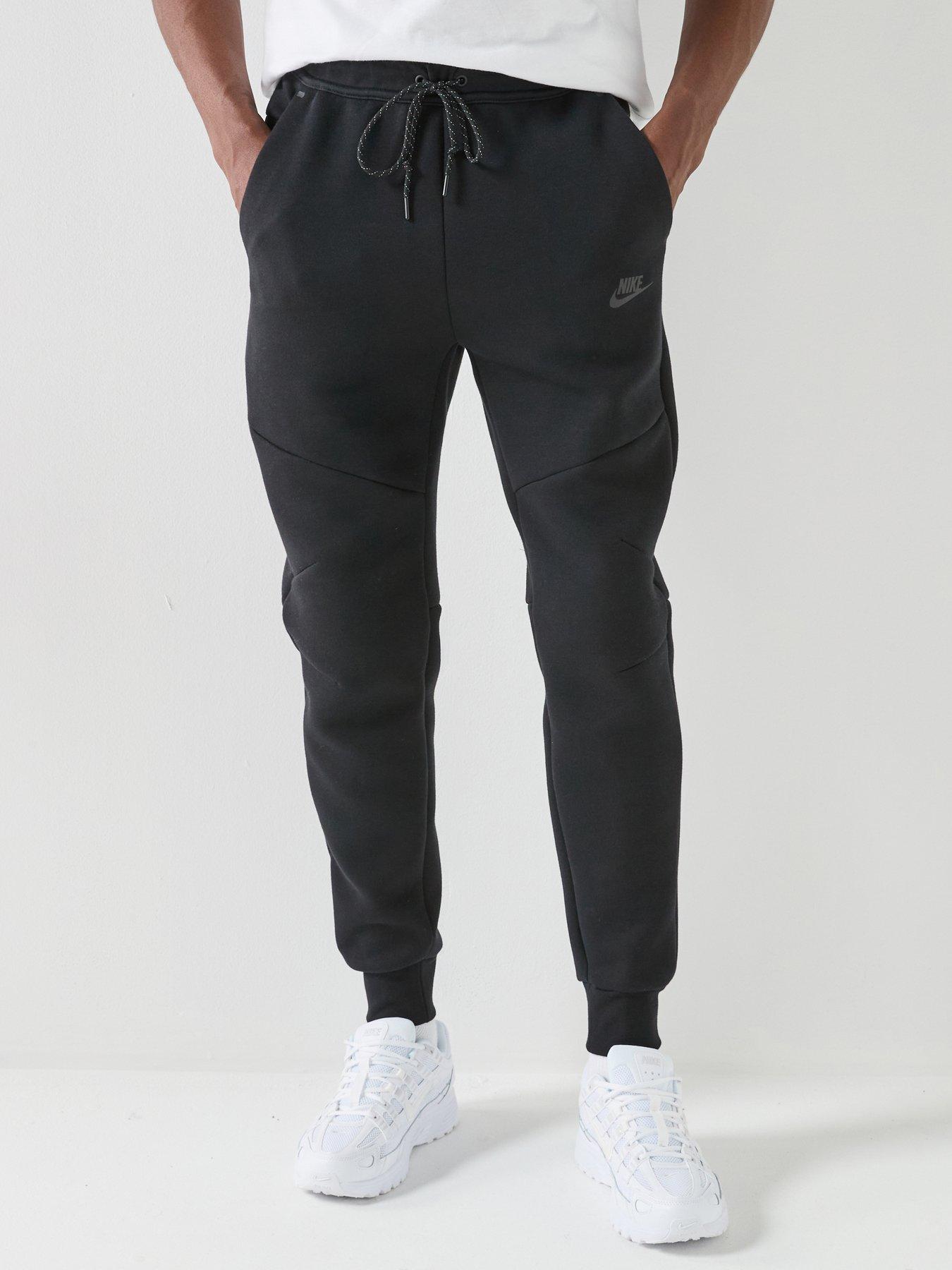 Image 1 of 7 of Nike Mens Tech Fleece Joggers - Black