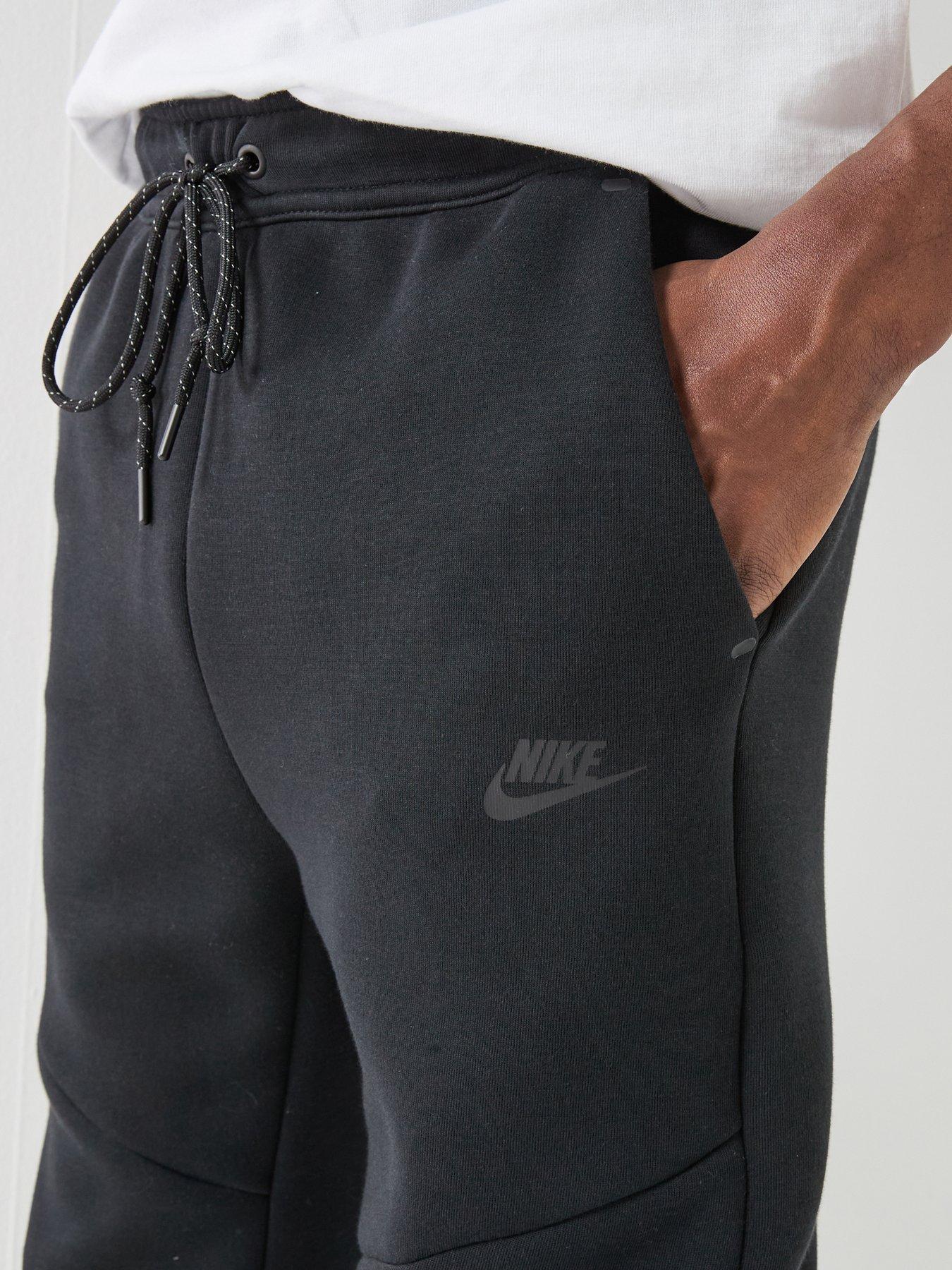 Image 4 of 7 of Nike Mens Tech Fleece Joggers - Black