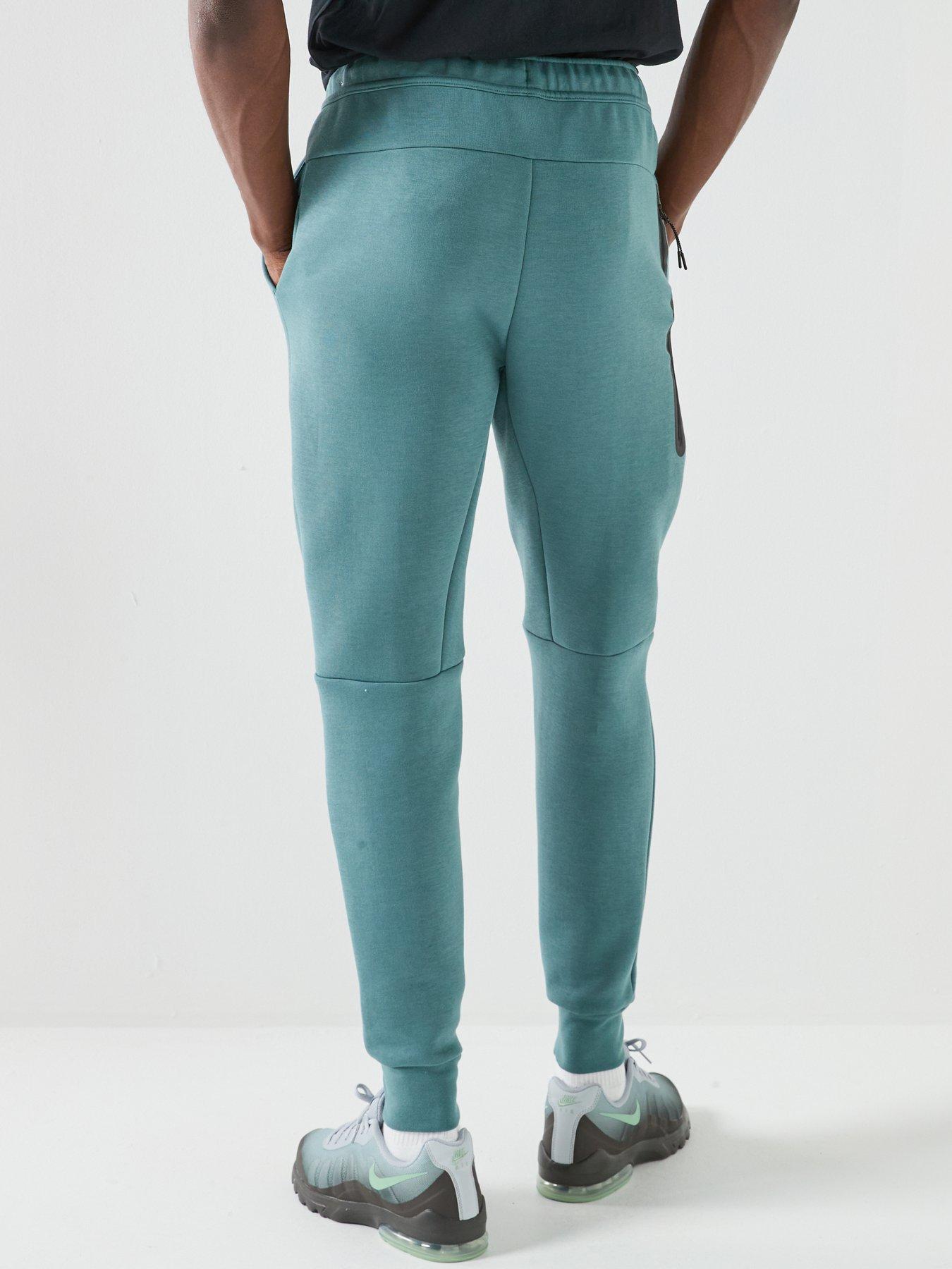 Image 2 of 5 of Nike Mens Tech Fleece Joggers - Green