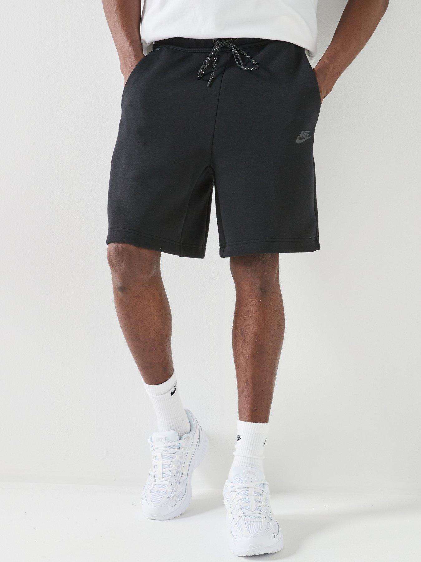 nike-mens-tech-fleece-shorts-blackfront