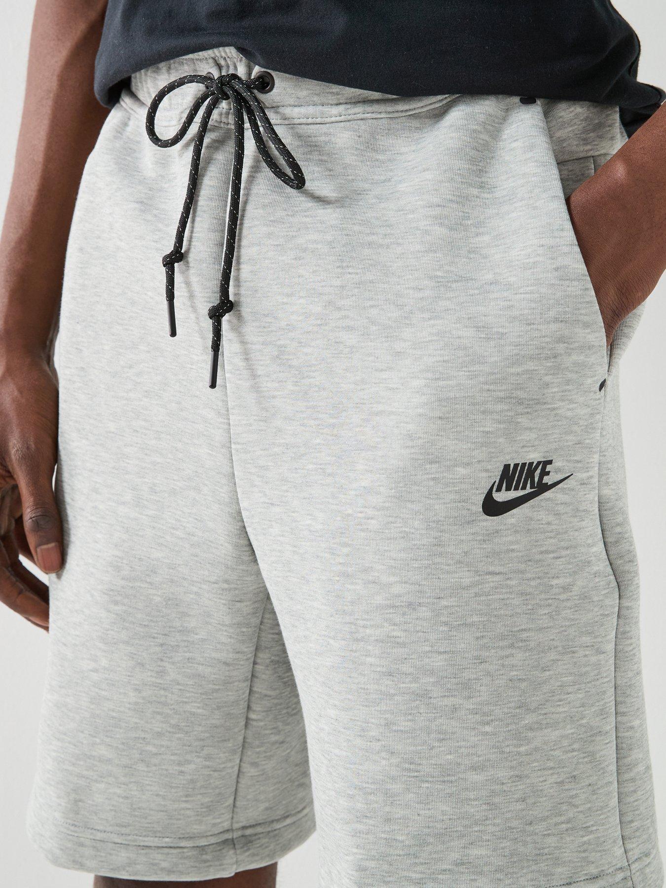 Image 4 of 5 of Nike Mens Tech Fleece Shorts - Grey