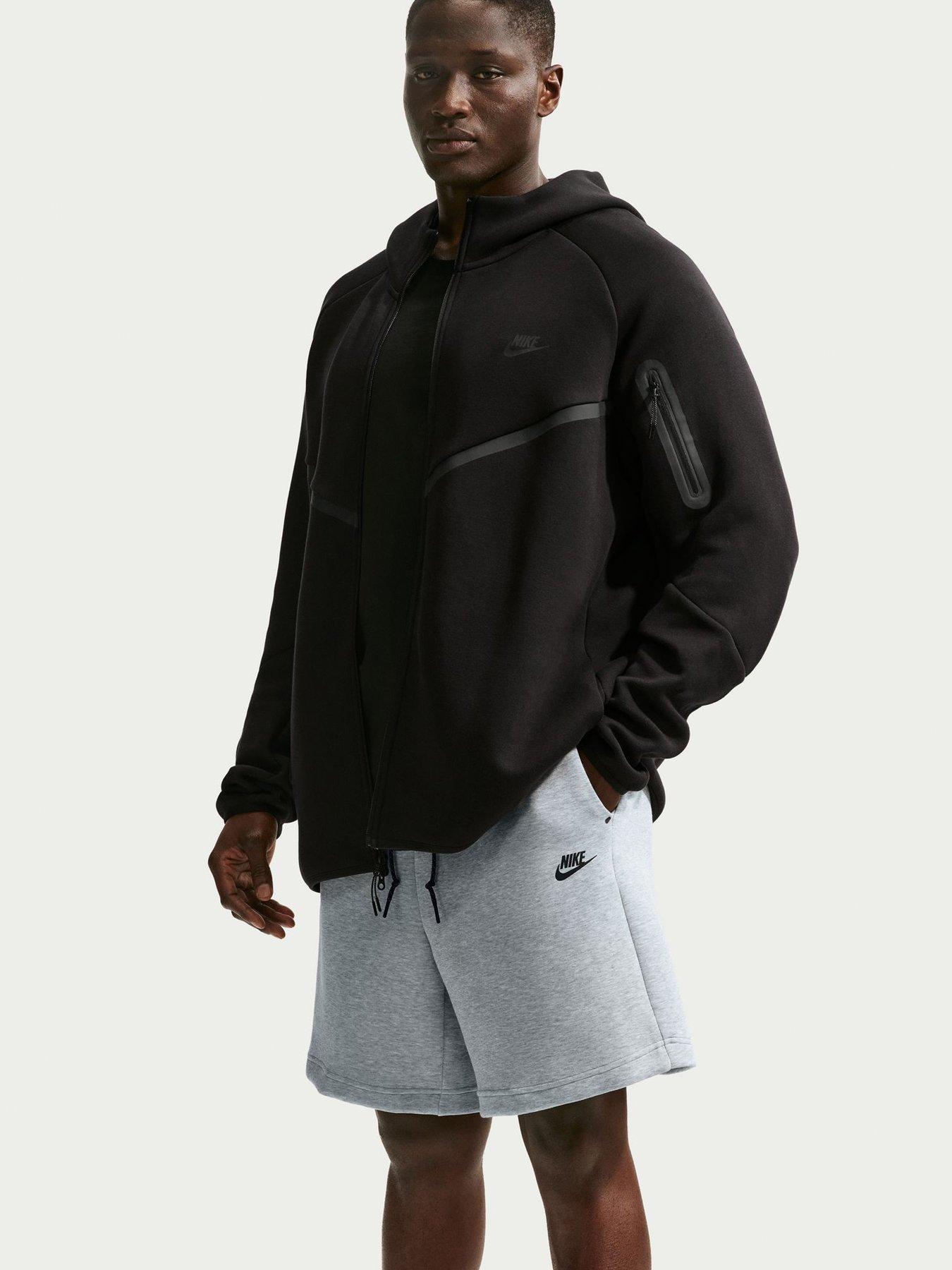 Image 5 of 5 of Nike Mens Tech Fleece Shorts - Grey