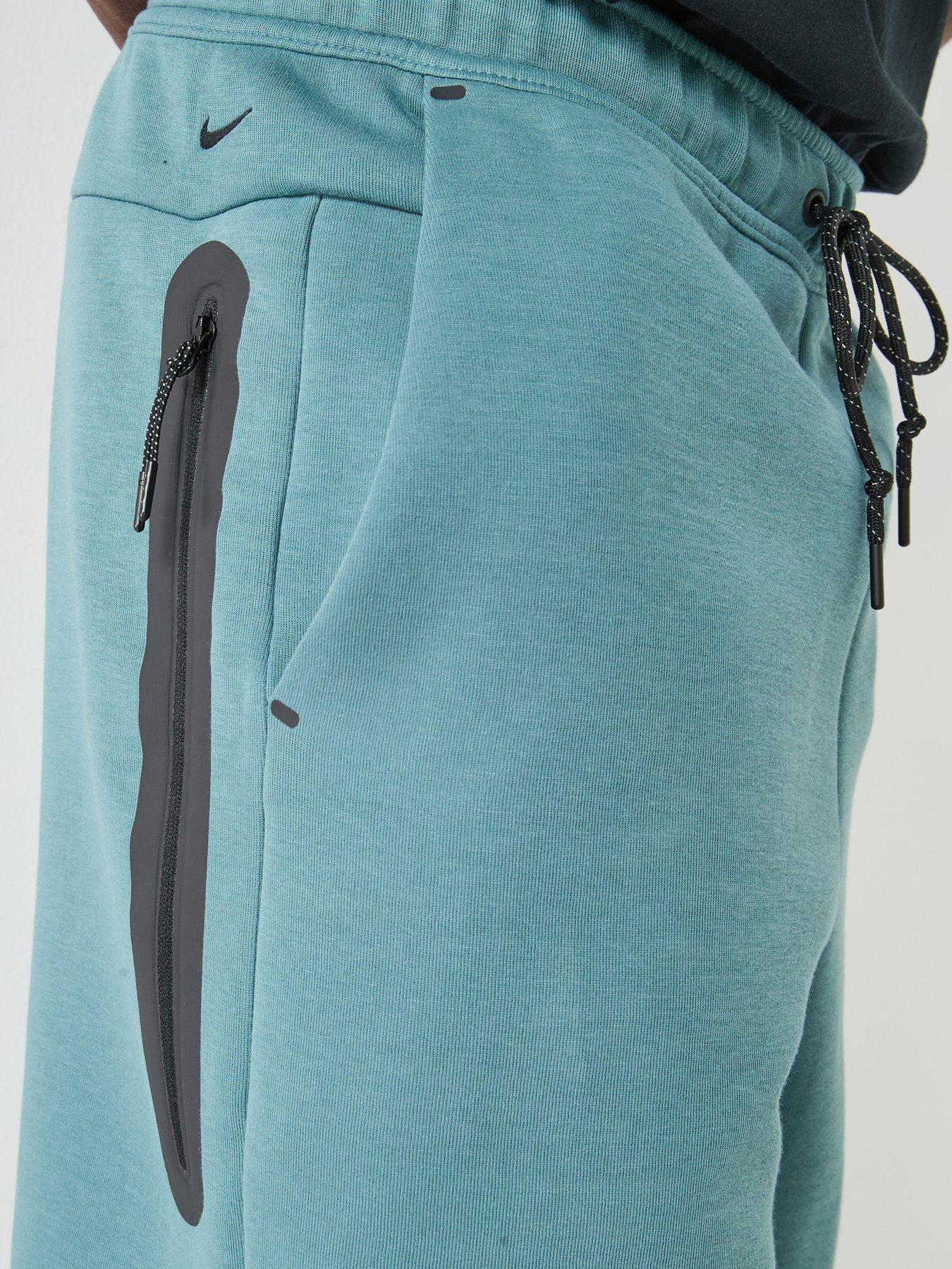 Image 5 of 5 of Nike Mens Tech Fleece Shorts - Green