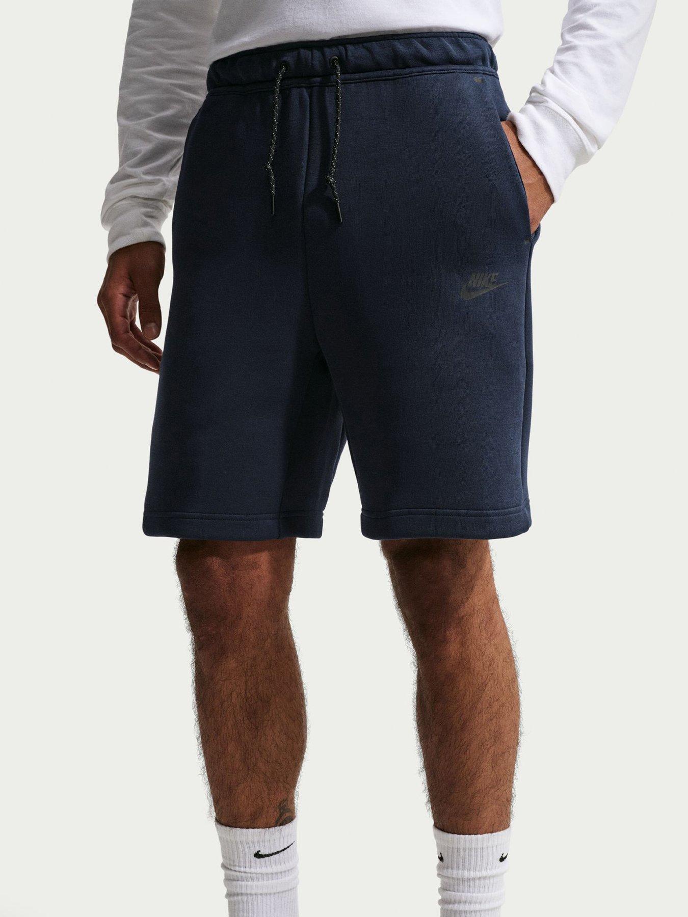 Nike Mens Tech Fleece Shorts - Blue
