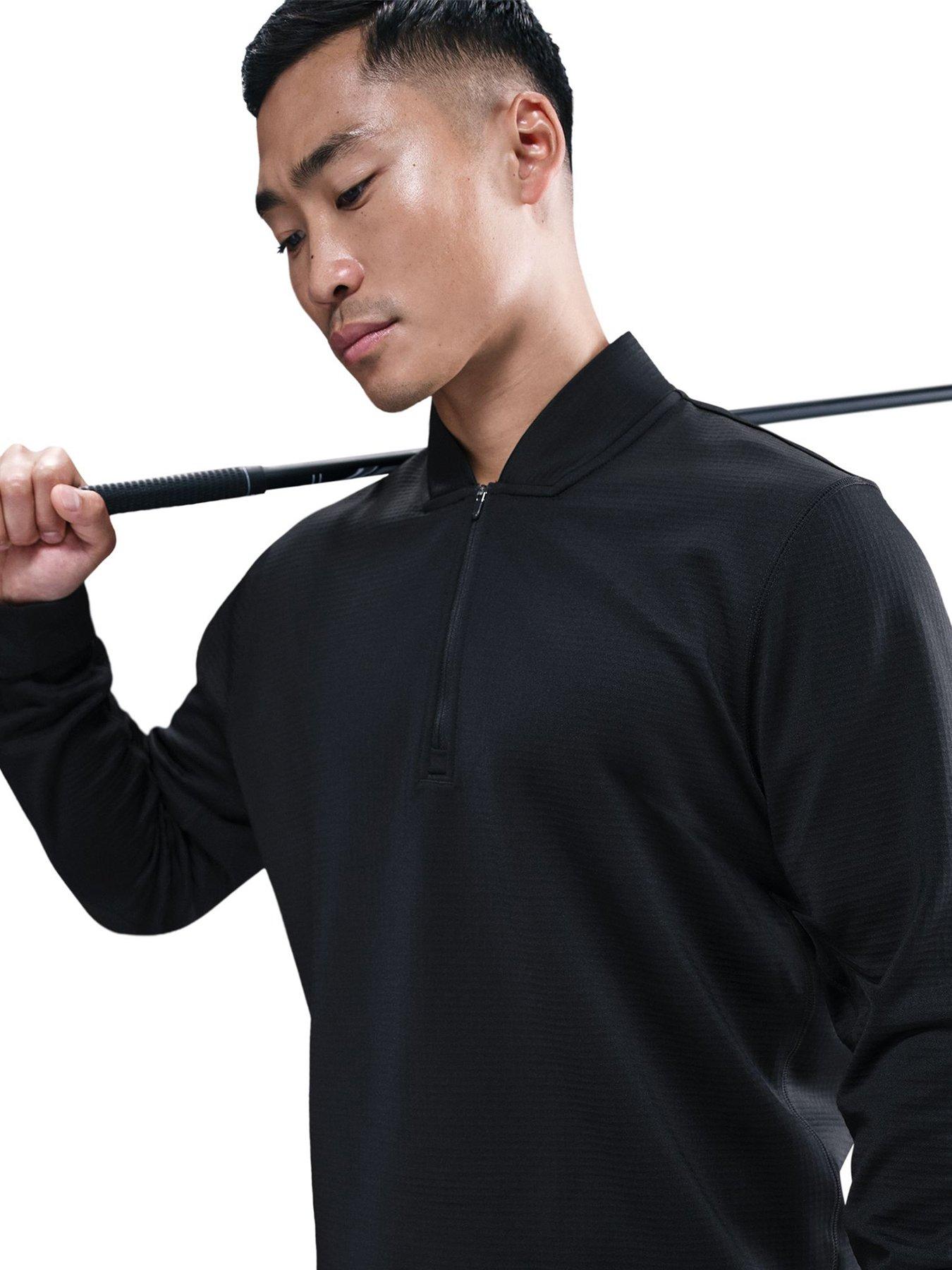 nike-mens-golf-victory-12-zip-top-blackoutfit