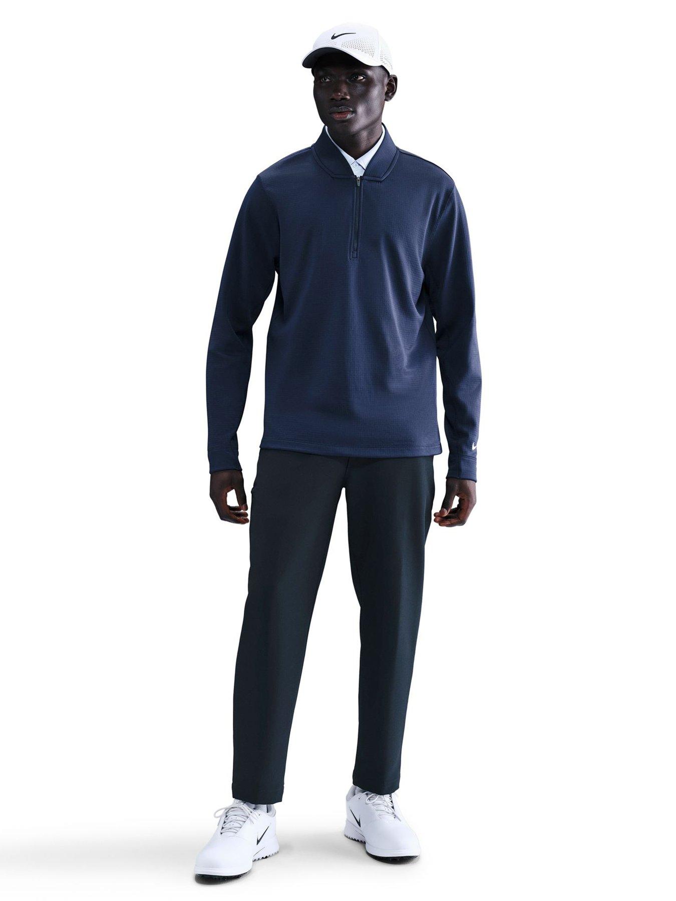 Image 3 of 5 of Nike Mens Golf Victory 1/2 Zip Top - Navy