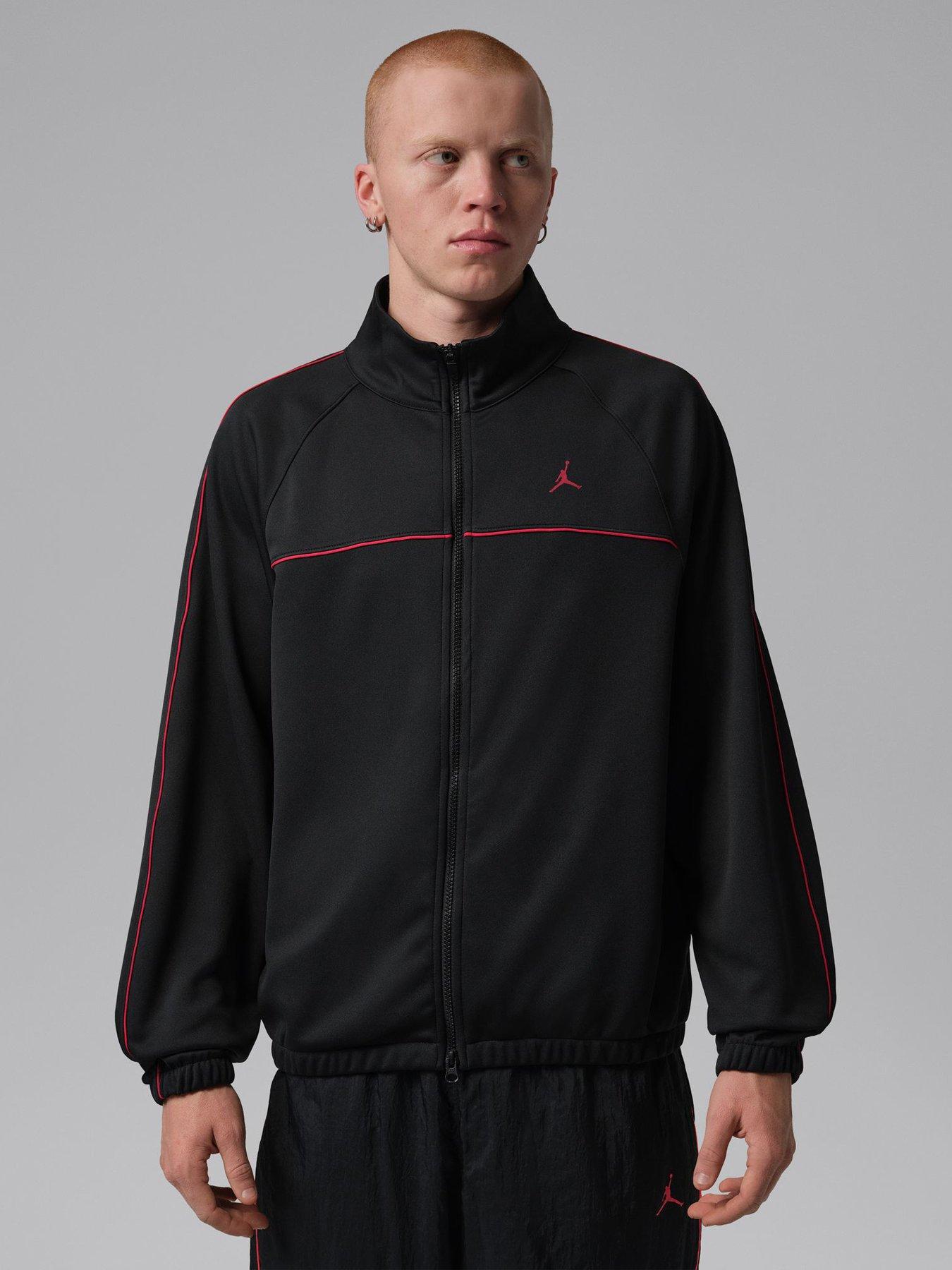 Image 1 of 6 of Jordan Nike Mens Sport Track Jacket - Black