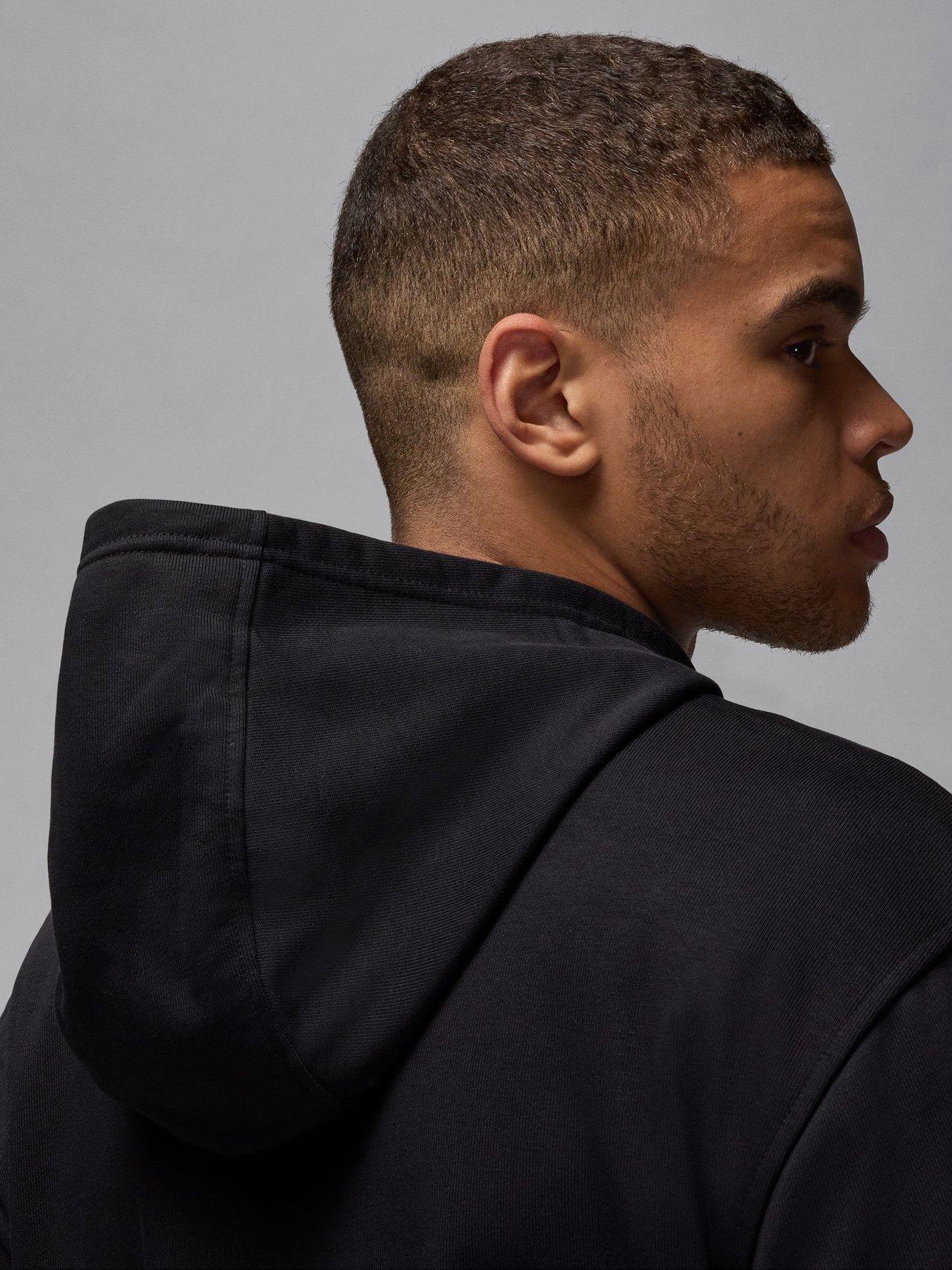 Image 6 of 6 of Jordan Nike Mens Dri-FIT Sport Pullover Hoodie - Black