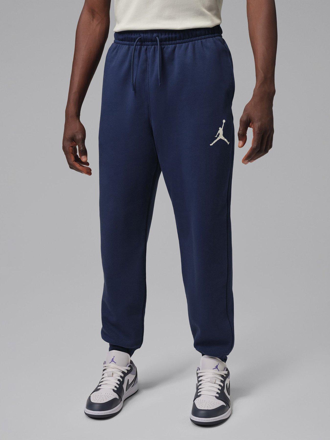 Jordan Mens Jumpman Fleece Pants - Blue