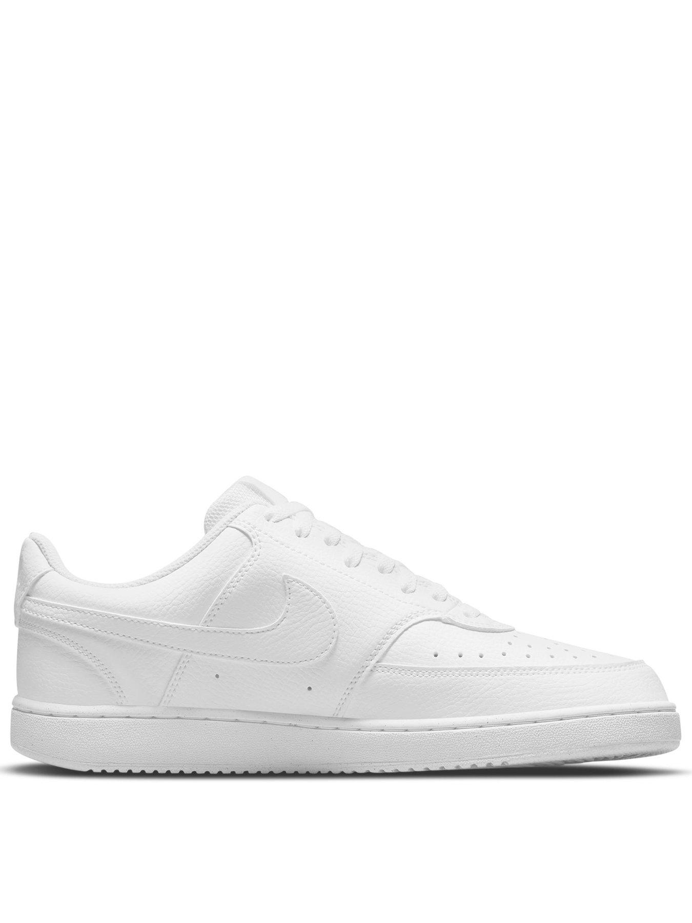 Nike Men's Court Vision Low Next Nature Trainers - White