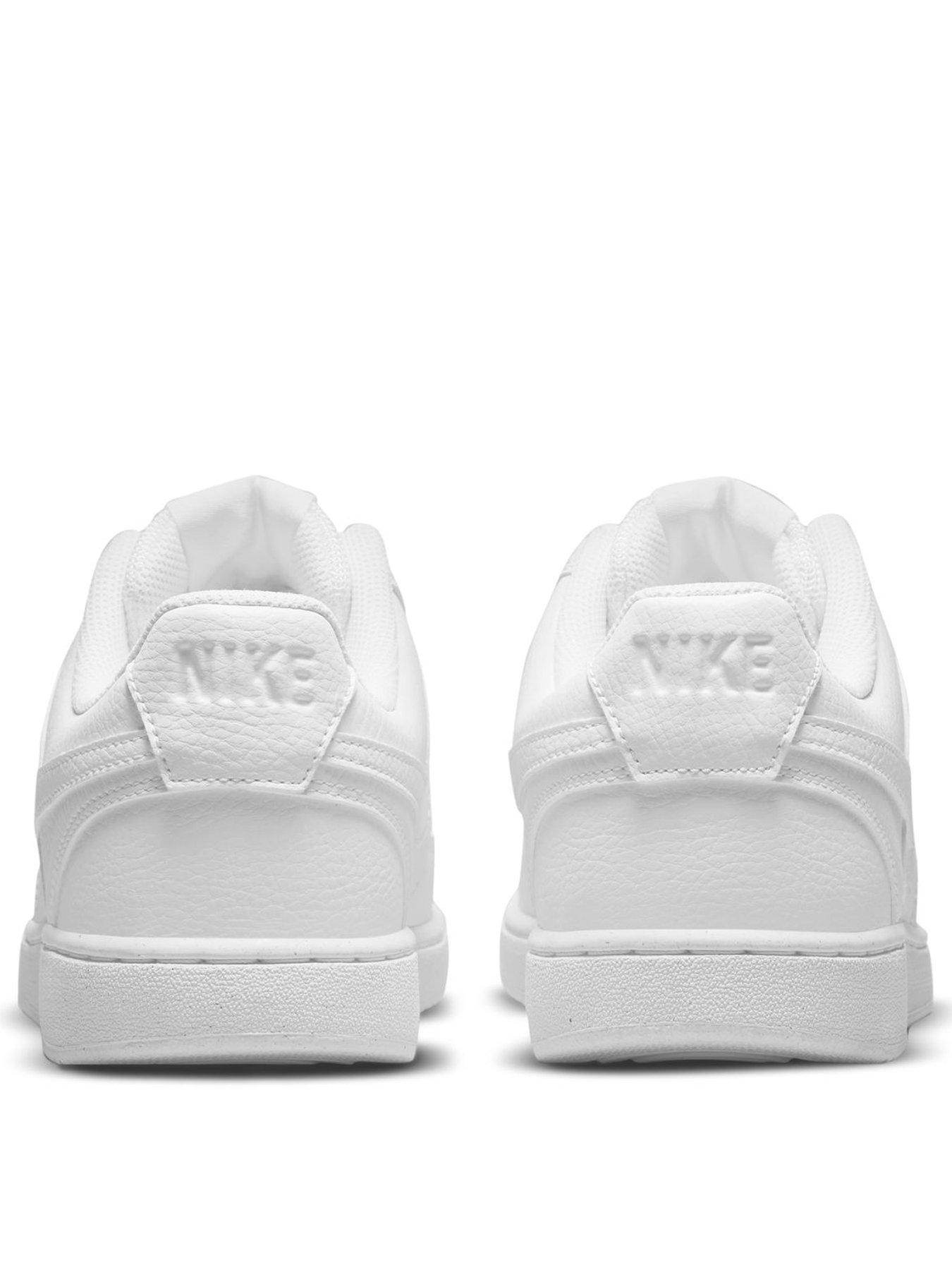 Image 3 of 7 of Nike Men's Court Vision Low Next Nature Trainers - White