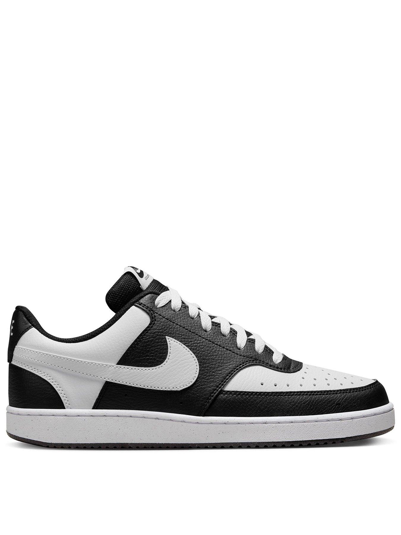 nike-mens-court-vision-low-trainers-blackfront