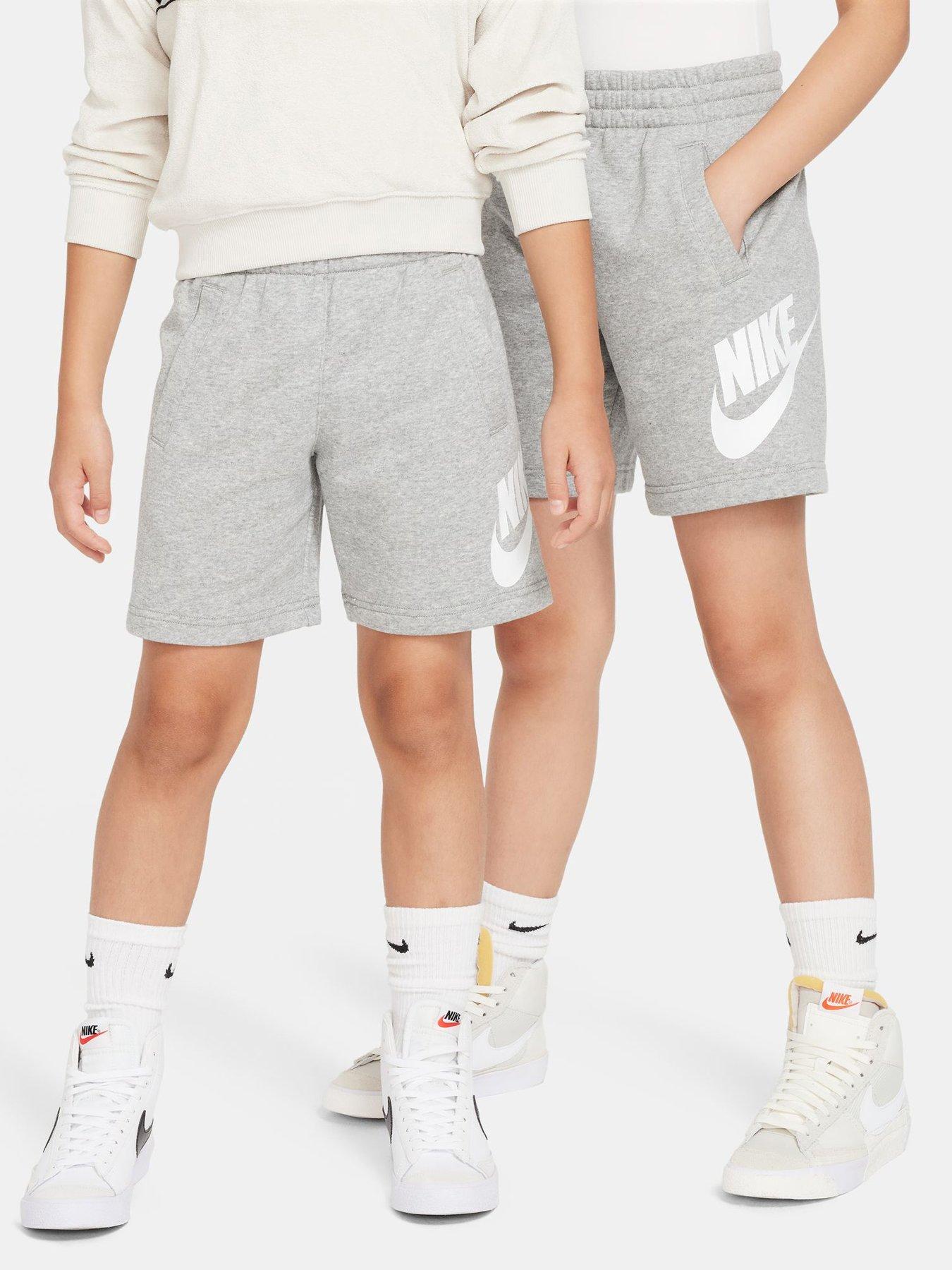 Nike Big Kids Sportswear Club French Terry Shorts - Black