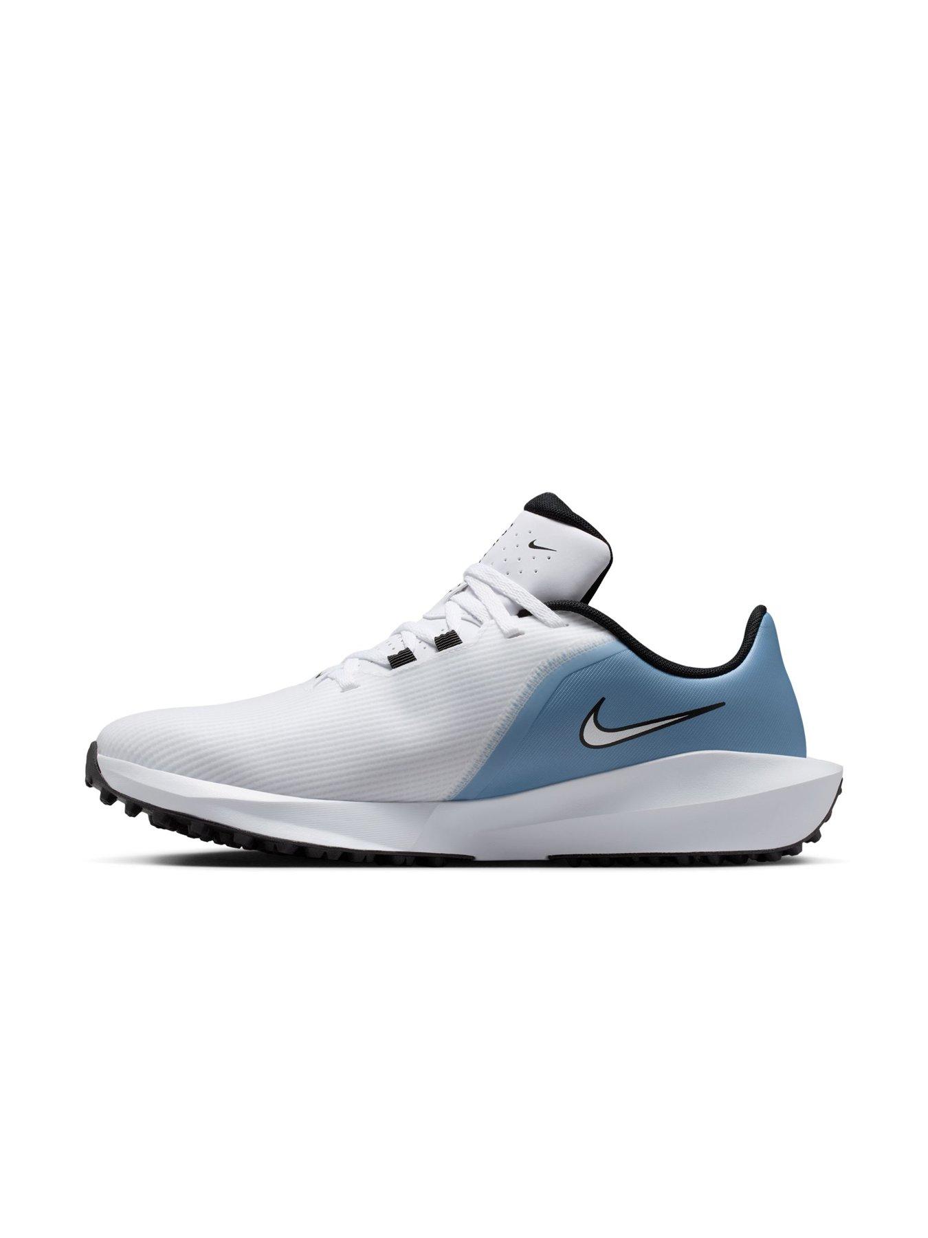 Image 6 of 6 of Nike Mens Golf Infinity Golf Trainers - White/Blue
