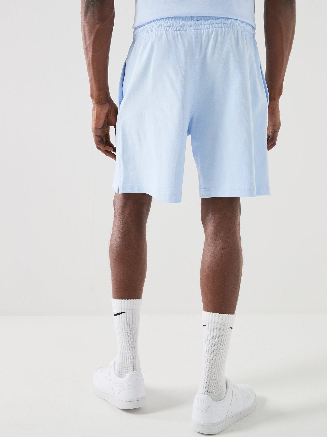 Image 2 of 7 of Nike Mens Club Knit Shorts - Blue