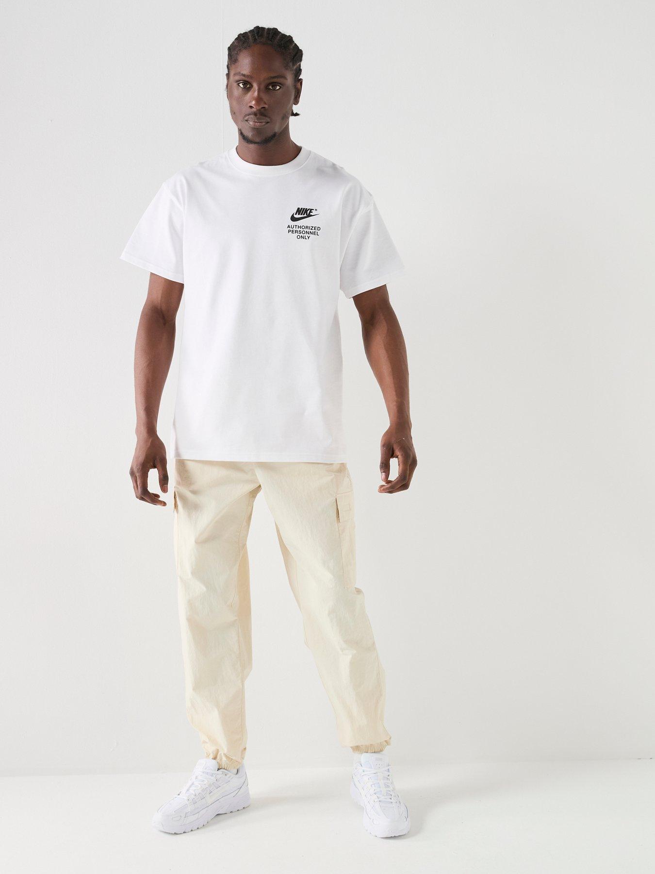 Image 3 of 7 of Nike Mens Club Woven Cargo Trousers - Beige