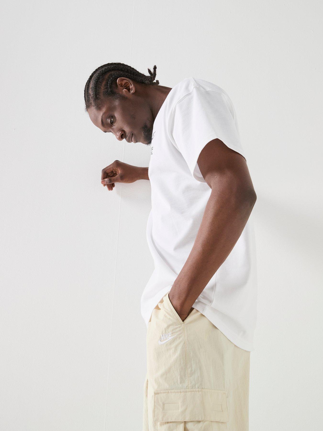 Image 4 of 7 of Nike Mens Club Woven Cargo Trousers - Beige