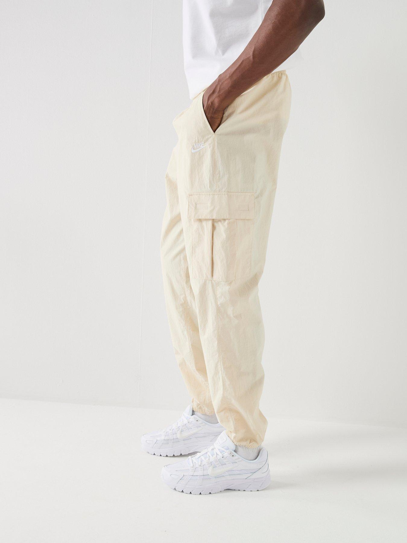 Image 5 of 7 of Nike Mens Club Woven Cargo Trousers - Beige