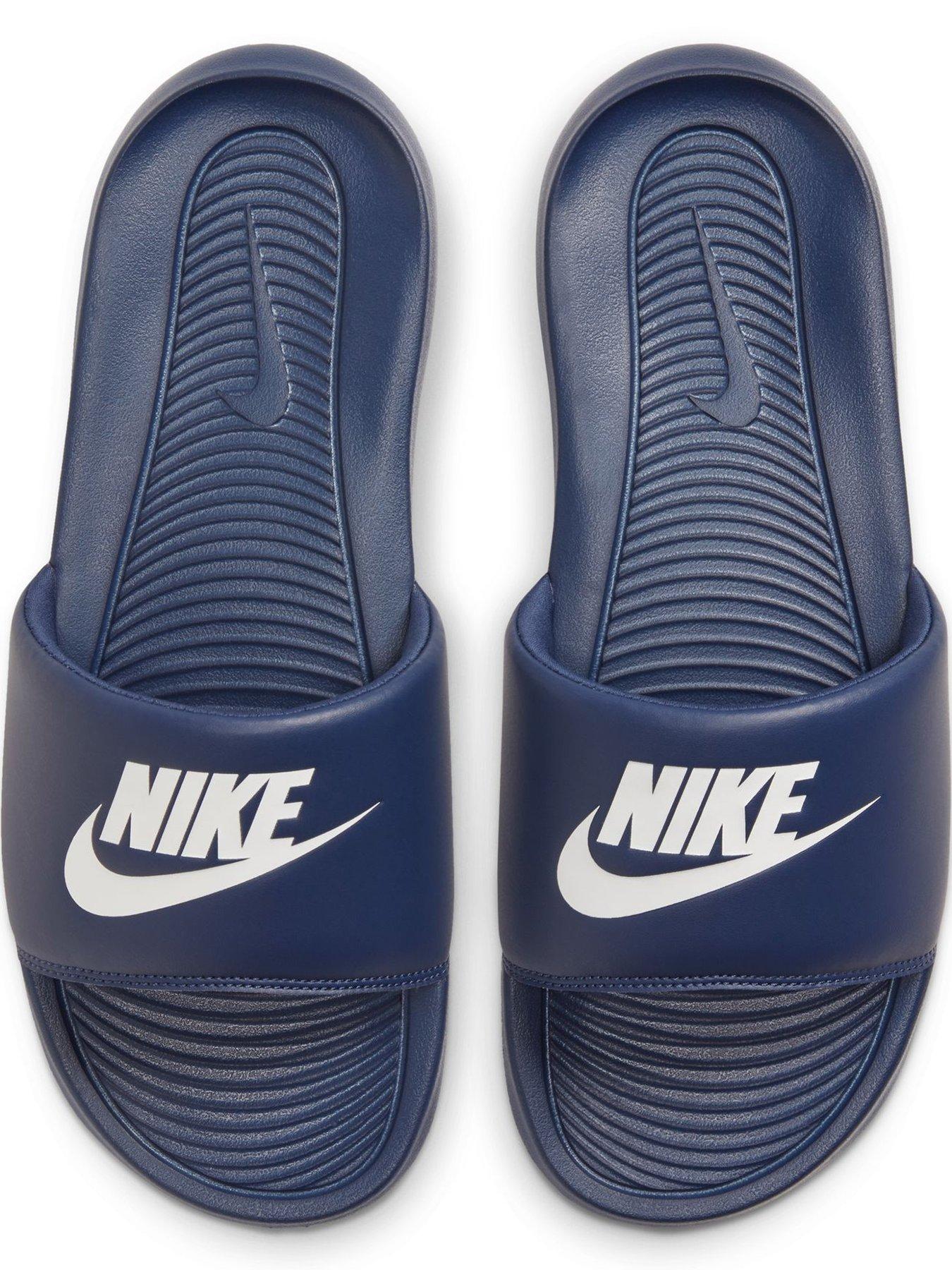 Image 3 of 6 of Nike Mens Victori One Slides - Blue