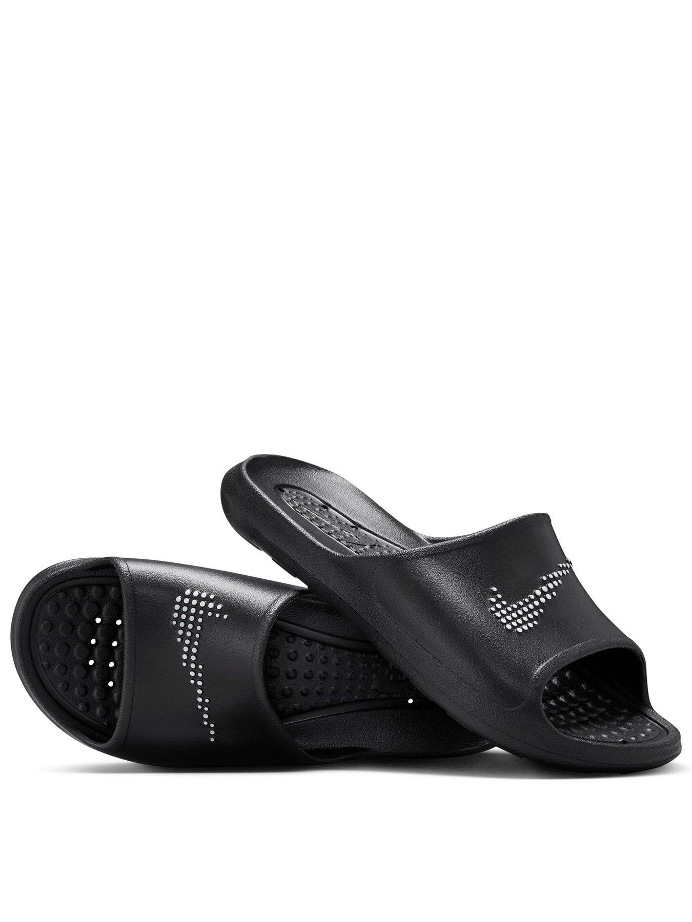 Image 1 of 6 of Nike Mens Victori One Slides - Black