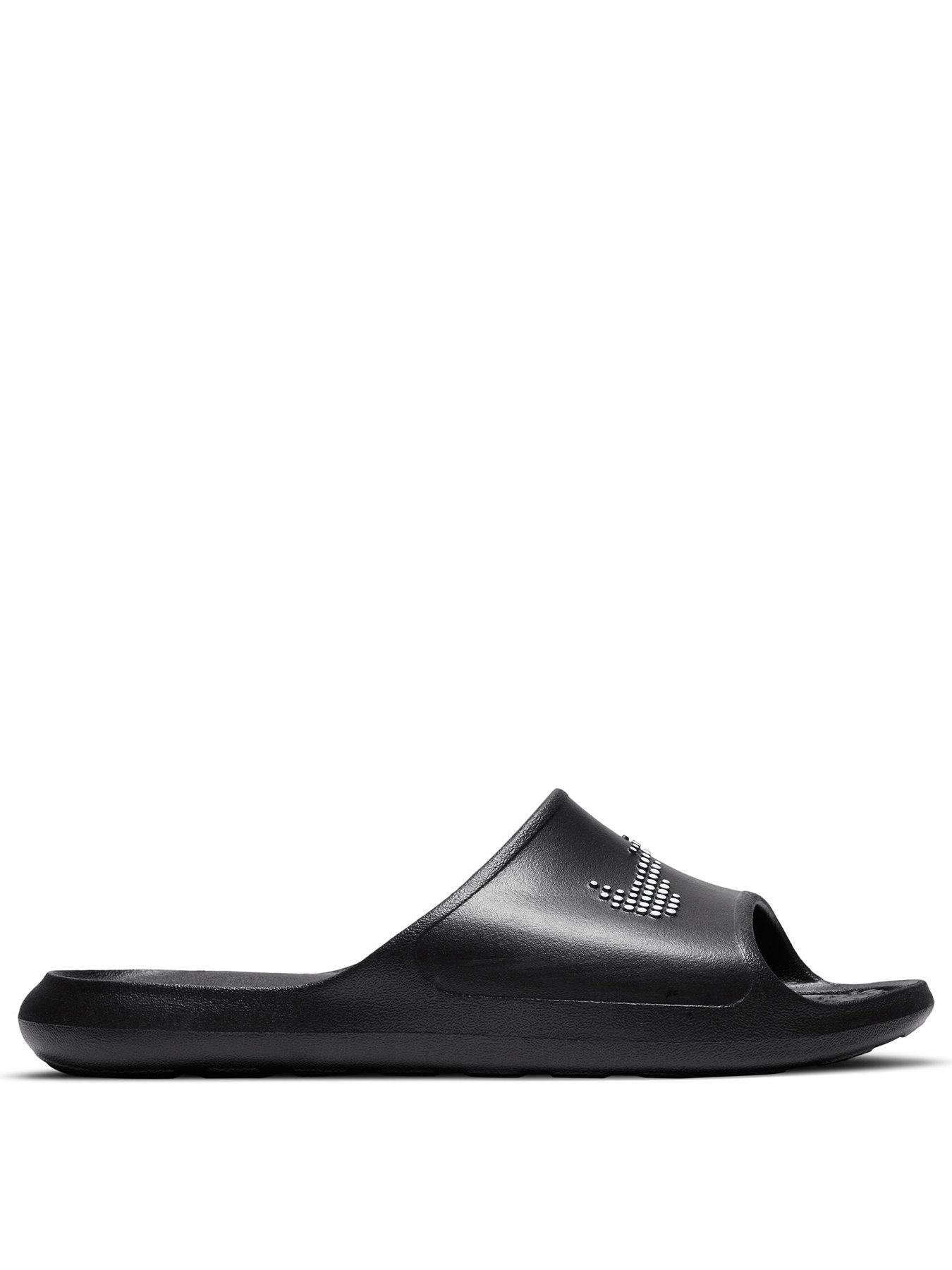 Image 2 of 6 of Nike Mens Victori One Slides - Black