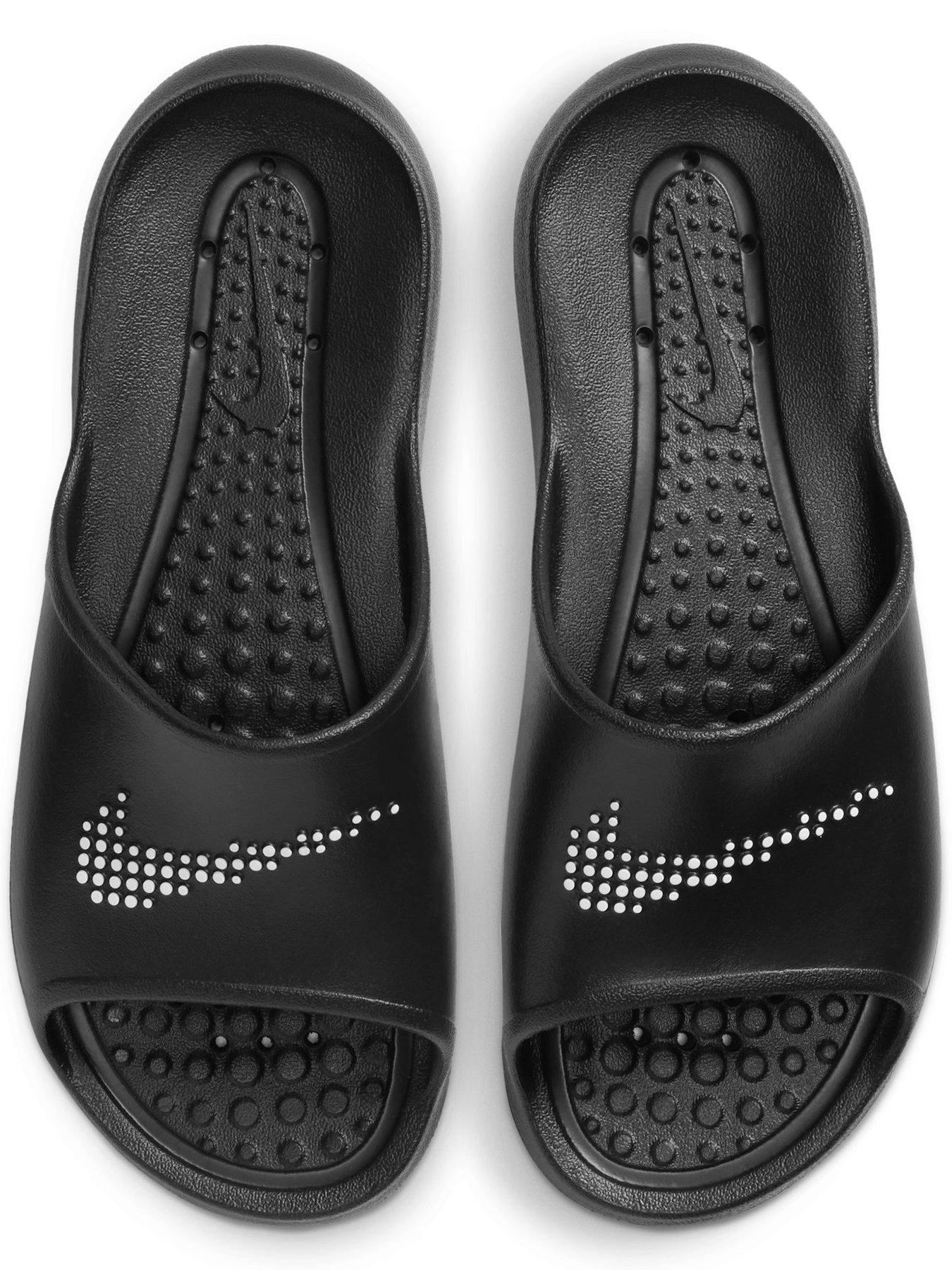 Image 3 of 6 of Nike Mens Victori One Slides - Black