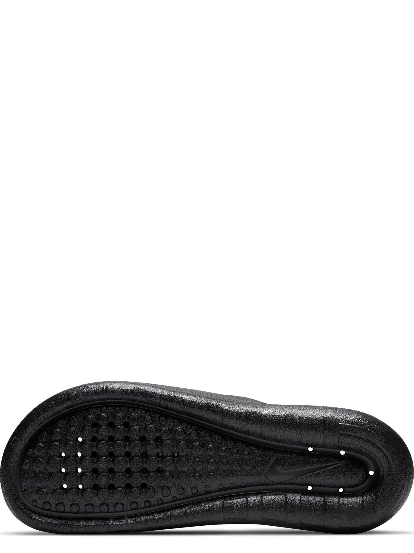 Image 4 of 6 of Nike Mens Victori One Slides - Black