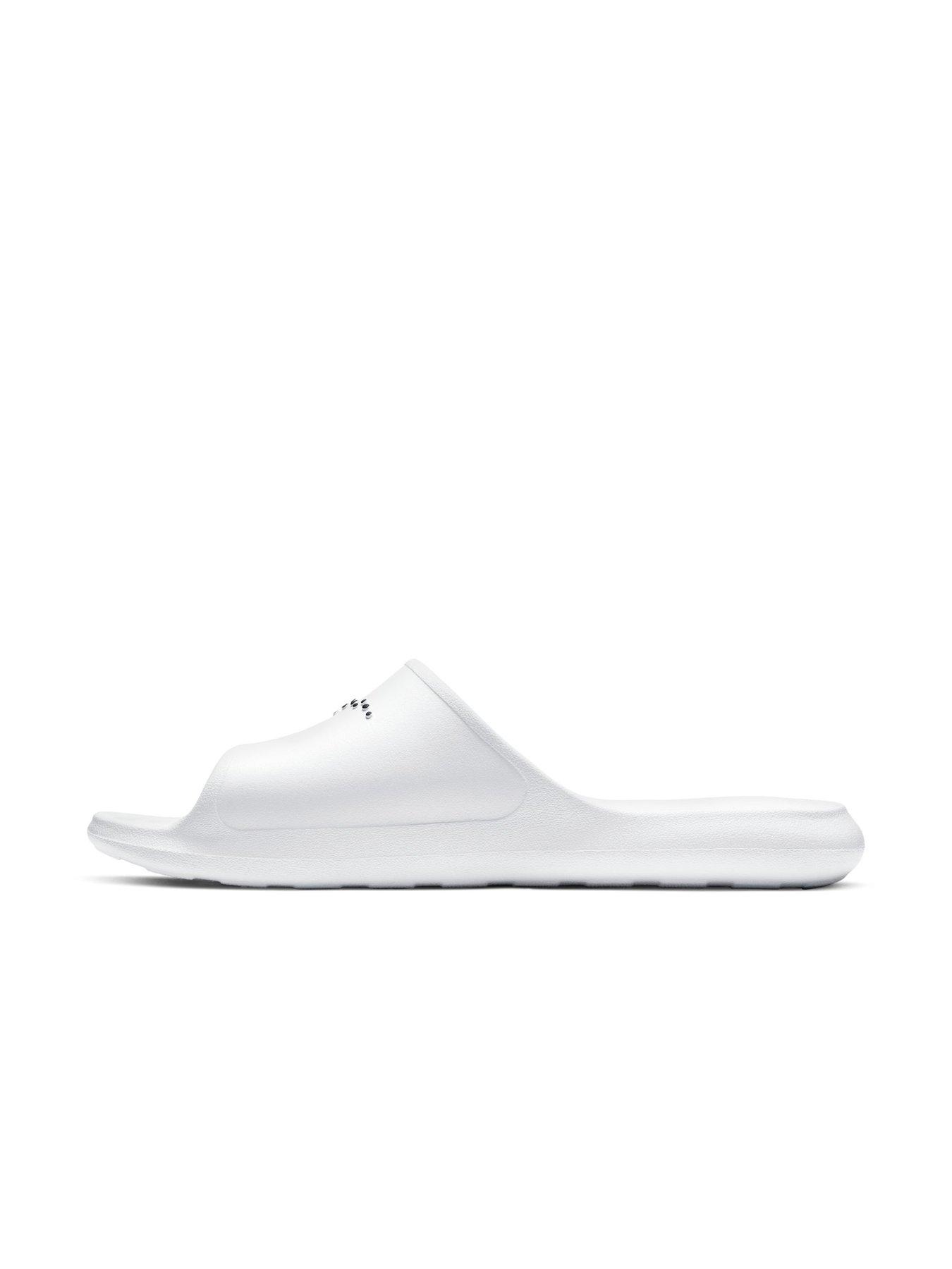 Image 6 of 6 of Nike Mens Victori One Slides - White