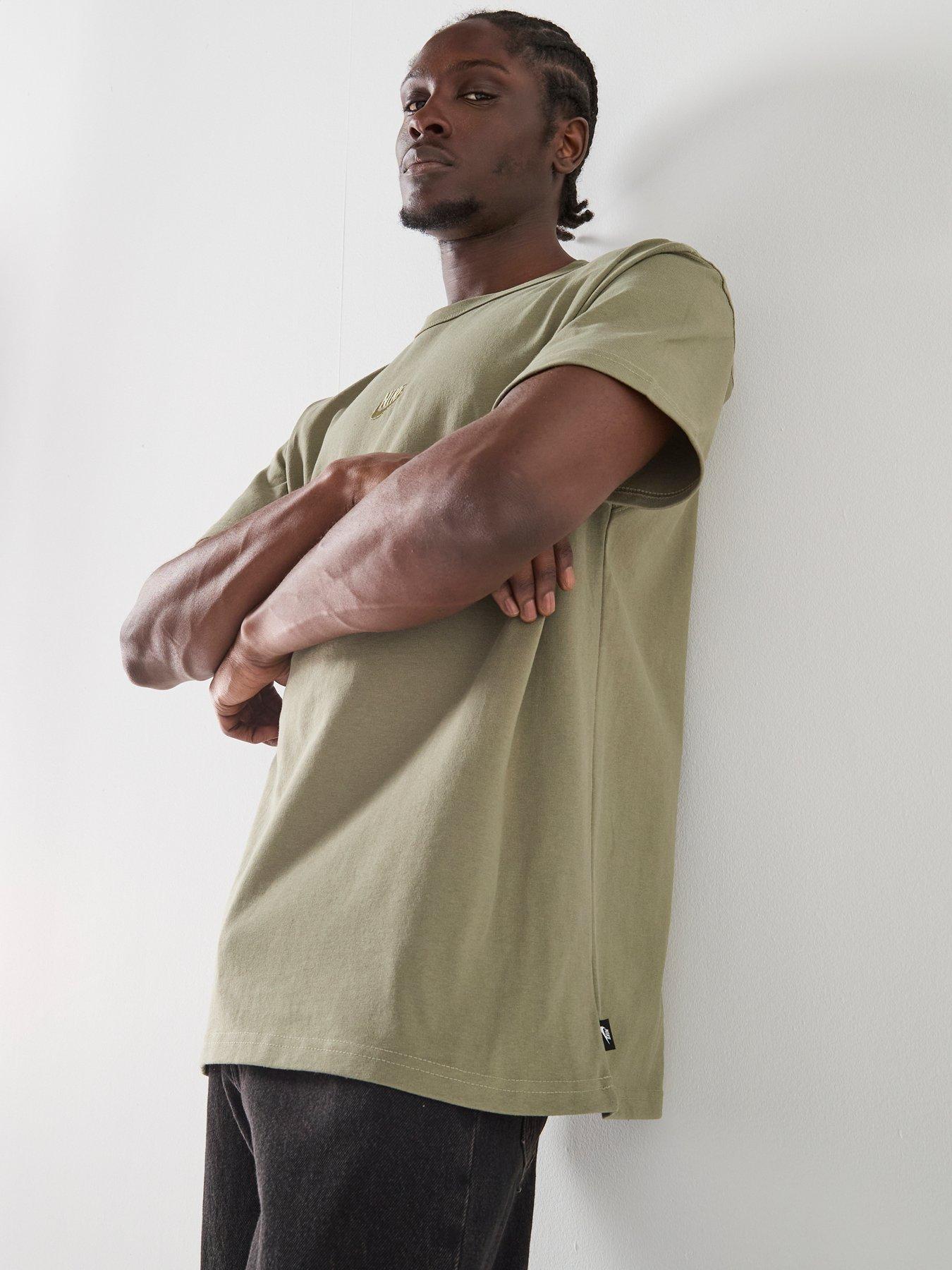 Nike Mens Sportswear Premium Essentials Loose T-Shirt - Green