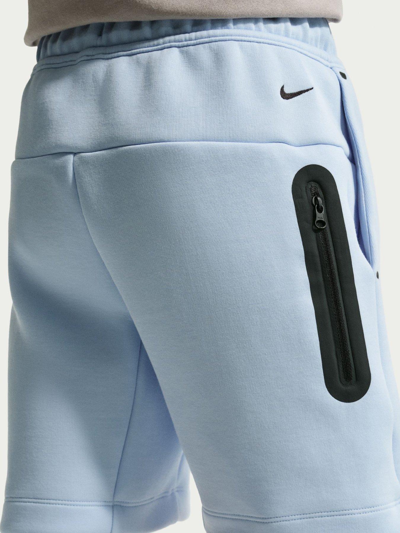 Image 5 of 5 of Nike Big Kids Tech Fleece Boys Shorts - Blue